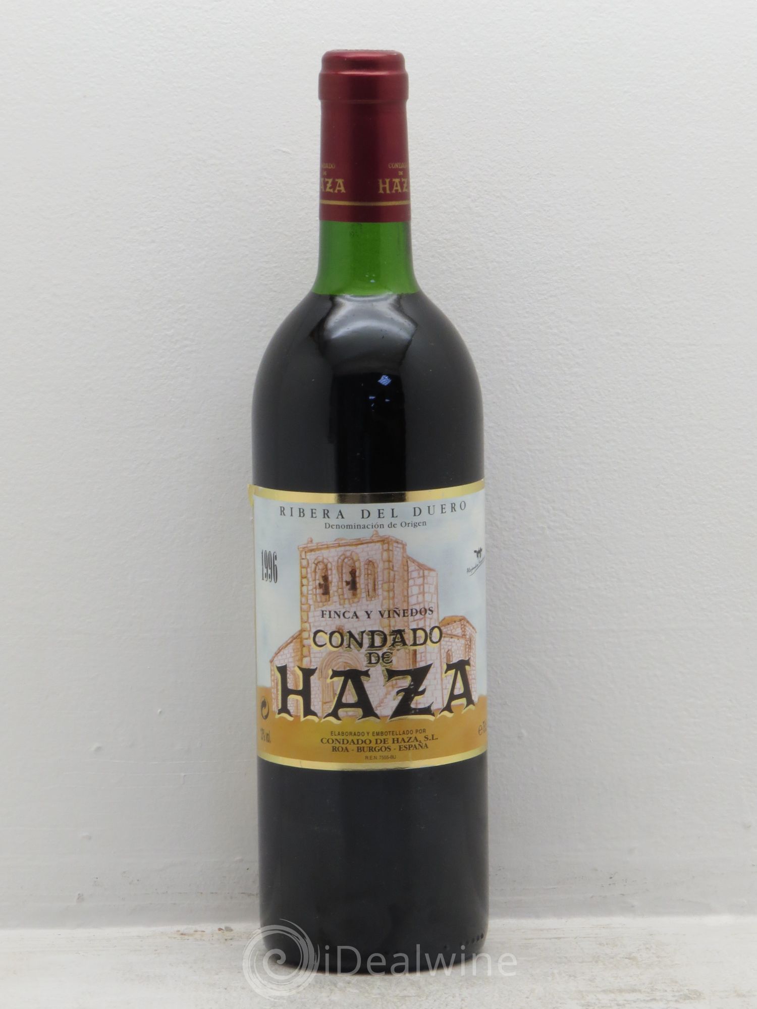 Ribera Del Duero DO Condado de Haza 1996 - Lot de 1 bouteille - 0