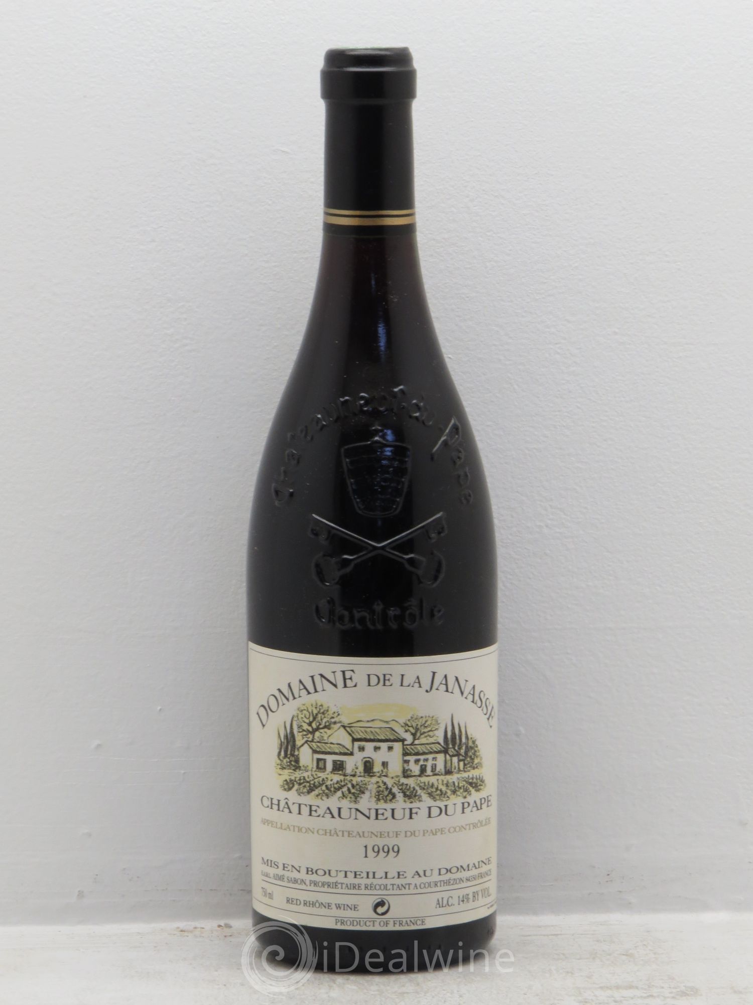 Châteauneuf-du-Pape La Janasse (Domaine de) 1999 - Lot de 1 bouteille - 0