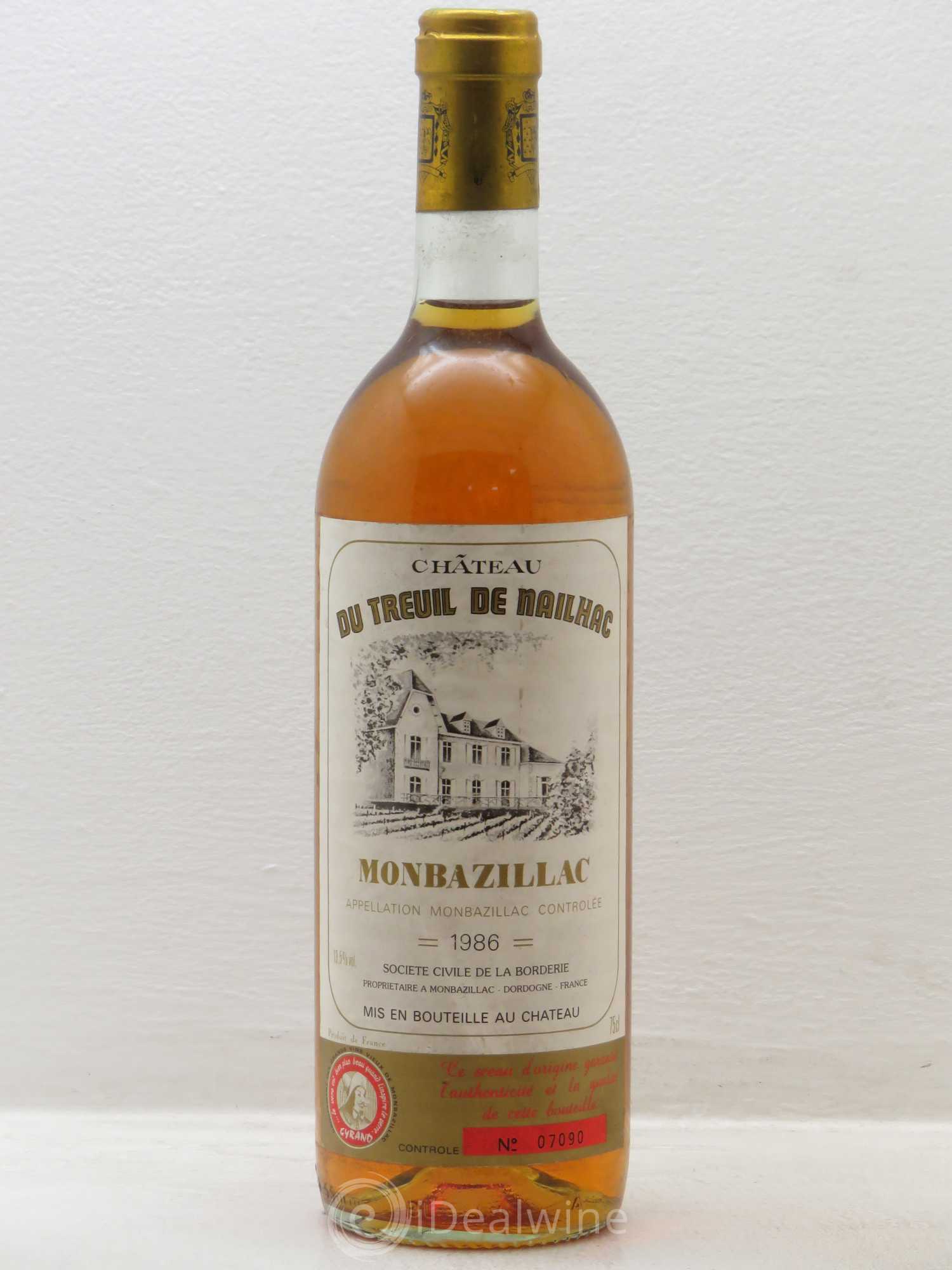 Monbazillac Domaine du Treuil de Nailhac 1986 - Lotto di 1 bottiglia - 0