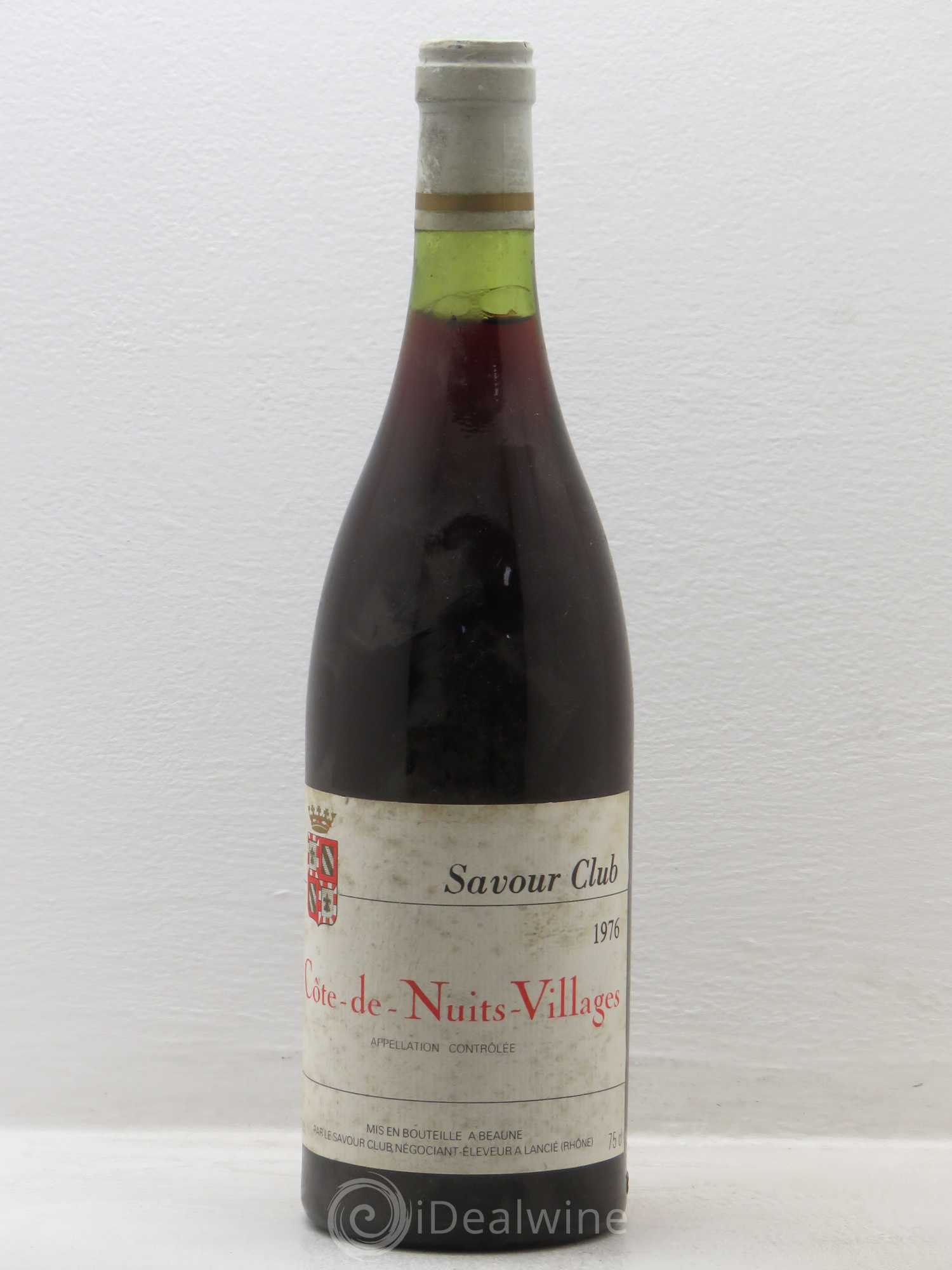 Côte de Nuits-Villages Savour Club (sans prix de réserve) 1976 - Posten von 1 Flasche - 0