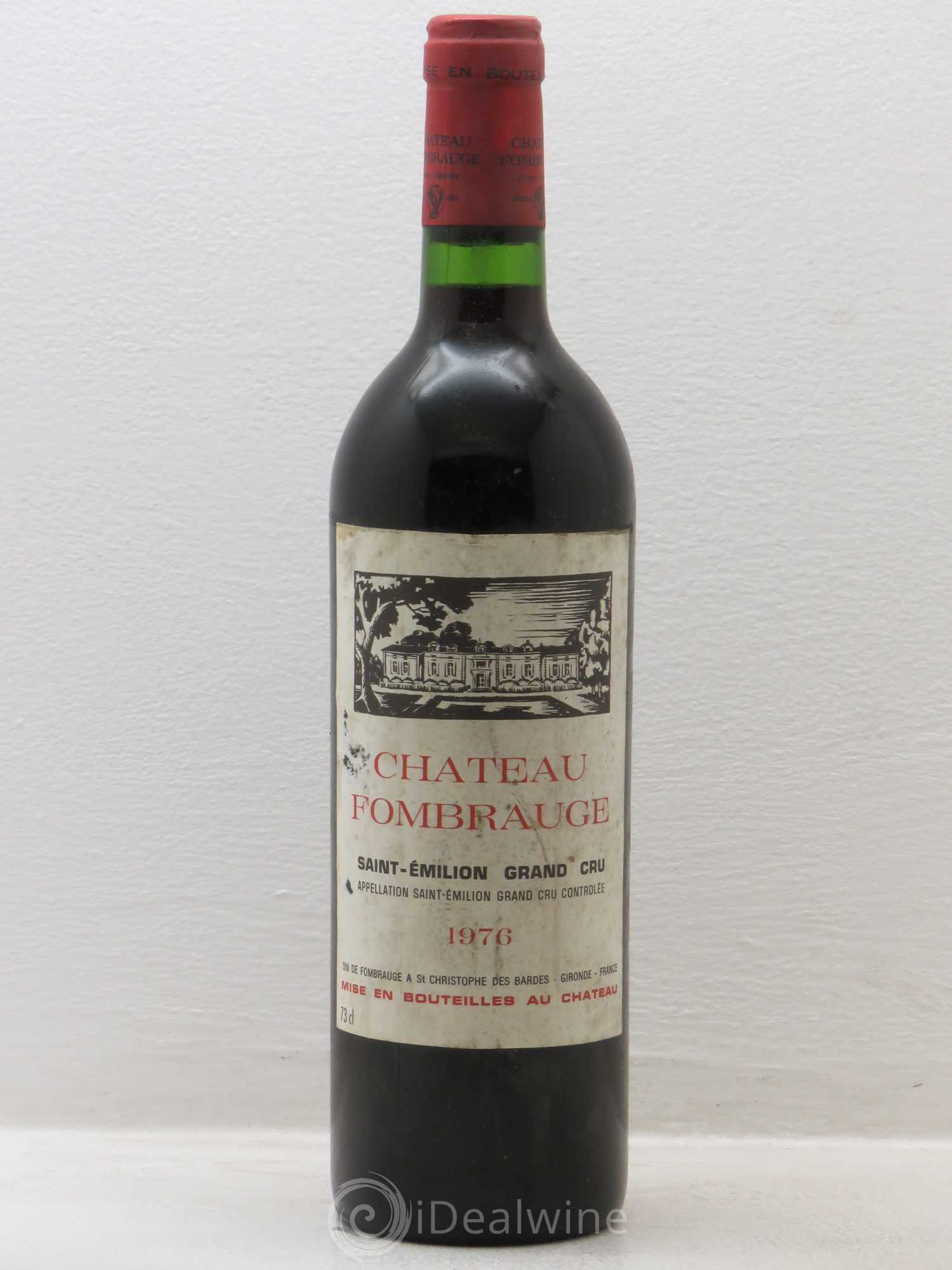 Château Fombrauge Grand Cru Classé 1976 - Lot de 1 bouteille - 0
