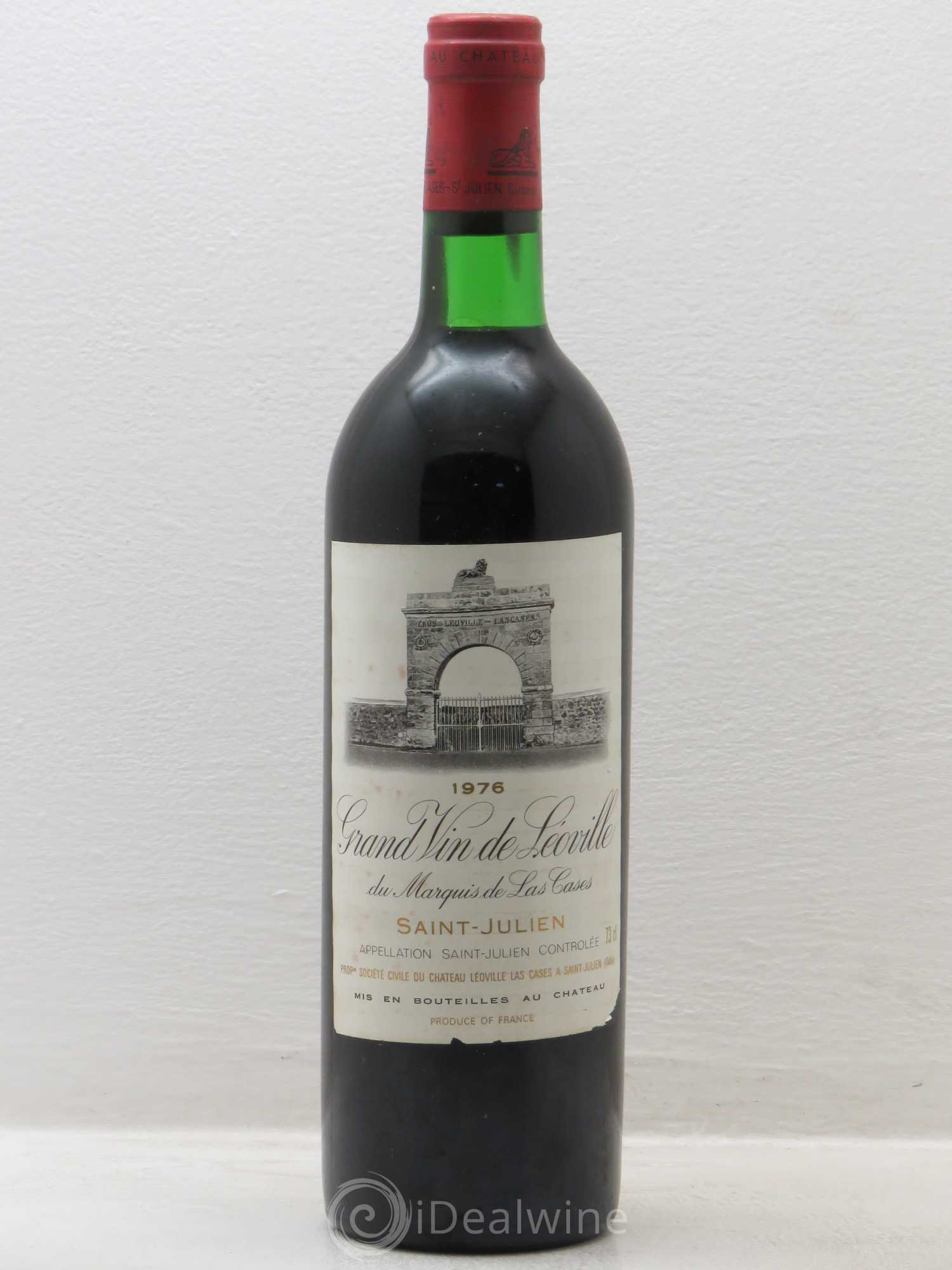 Château Léoville Las Cases 2ème Grand Cru Classé 1976 - Lot de 1 bouteille - 0