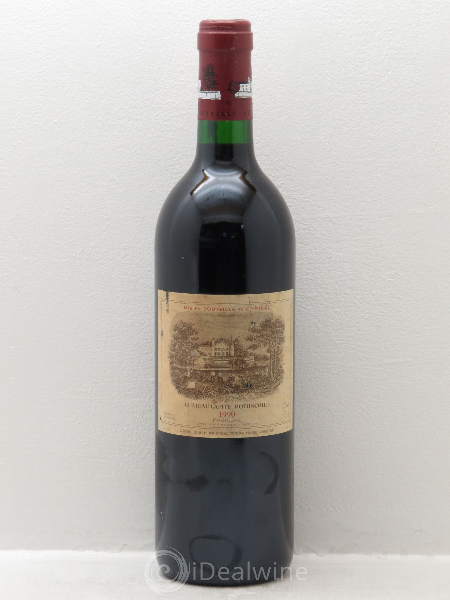 Château Lafite Rothschild 1er Grand Cru Classé 1990 - Lot de 1 bouteille - 0