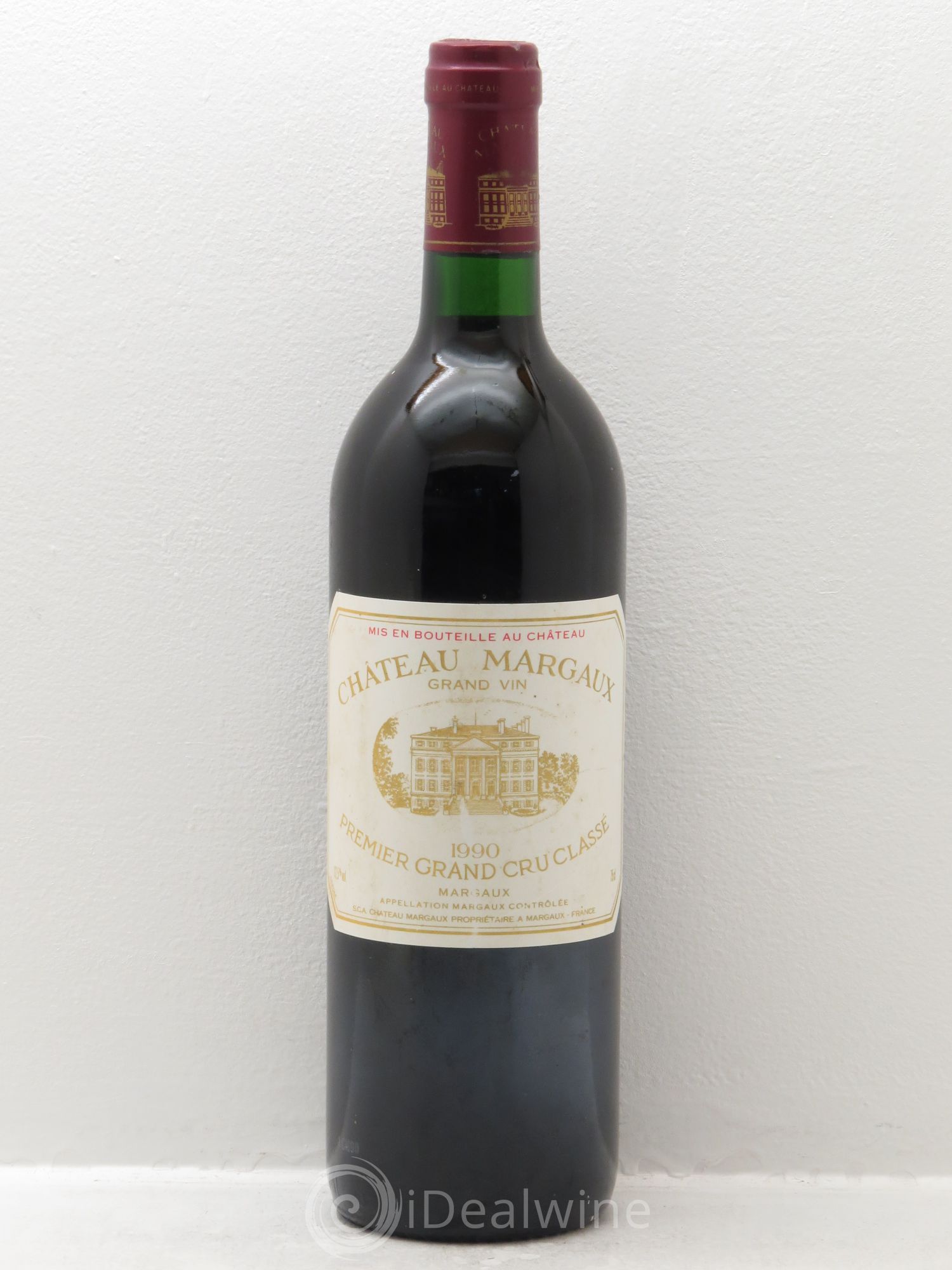 Château Margaux 1er Grand Cru Classé 1990 - Lot de 1 bouteille - 0