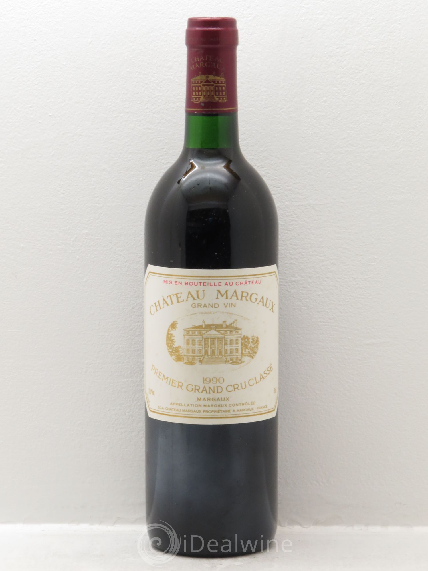 Château Margaux 1er Grand Cru Classé 1990 - Lot de 1 bouteille - 0