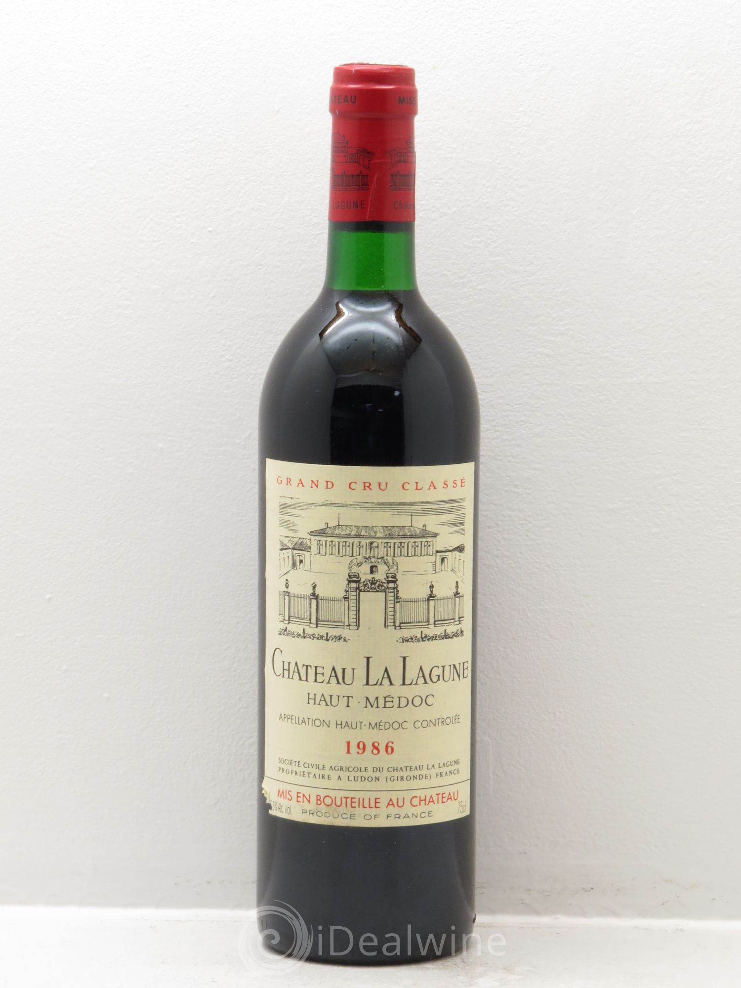 Château la Lagune 3ème Grand Cru Classé 1986 - Lot de 1 bouteille - 0