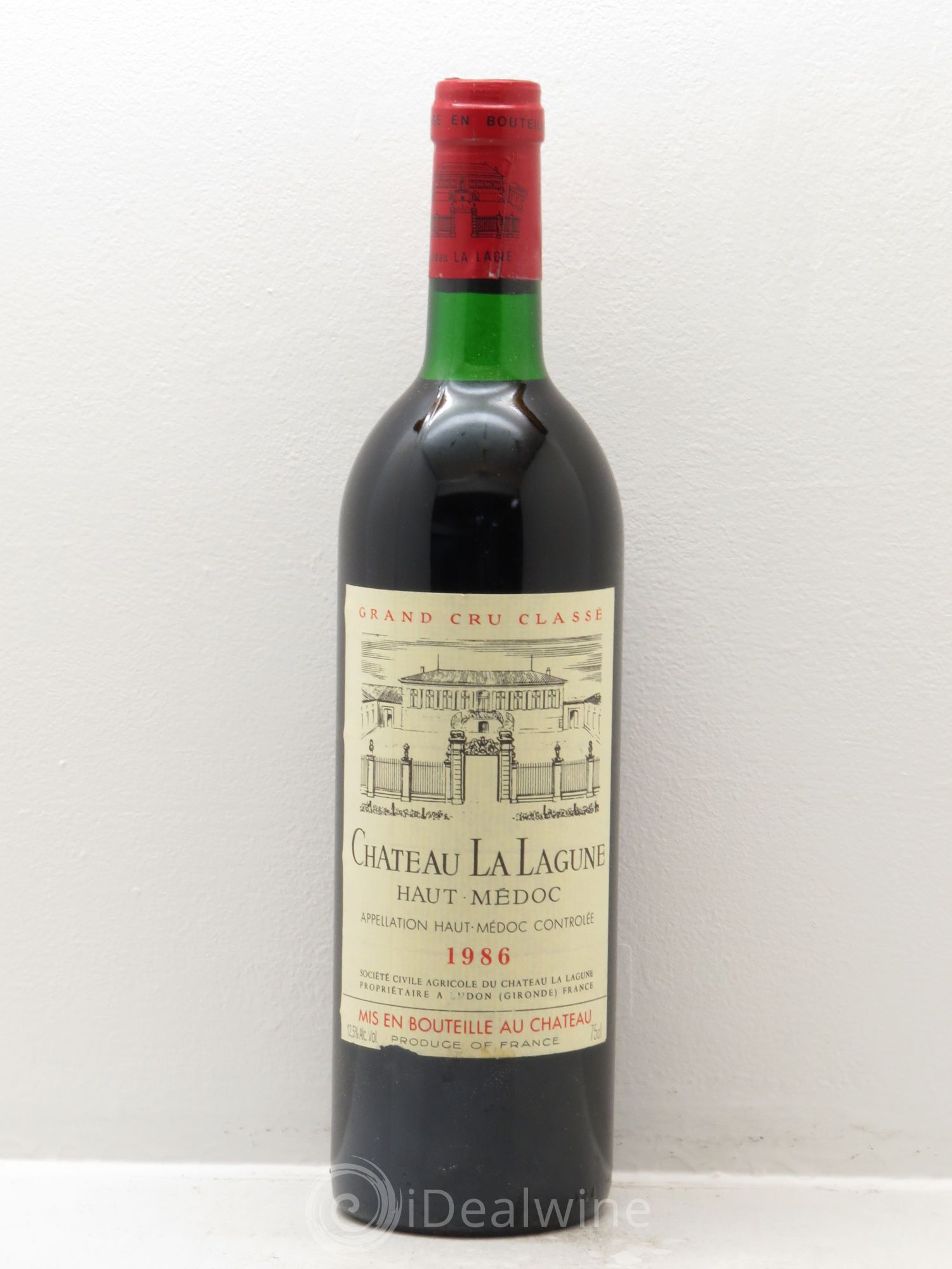 Château la Lagune 3ème Grand Cru Classé 1986 - Lot de 1 bouteille - 0