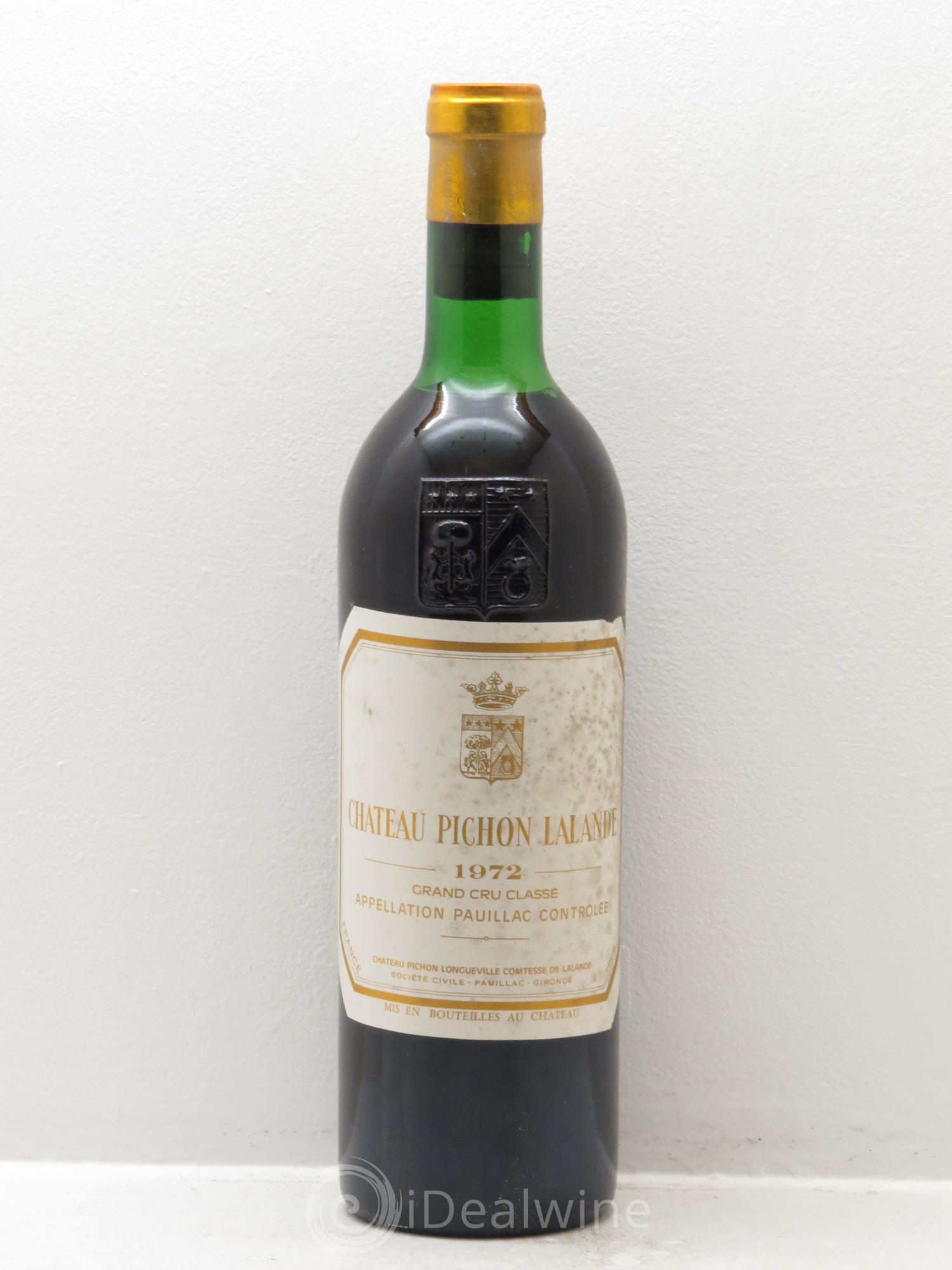 Château Pichon Longueville Comtesse de Lalande 2ème Grand Cru Classé (sans prix de réserve) 1972 - Lot de 1 bouteille - 0