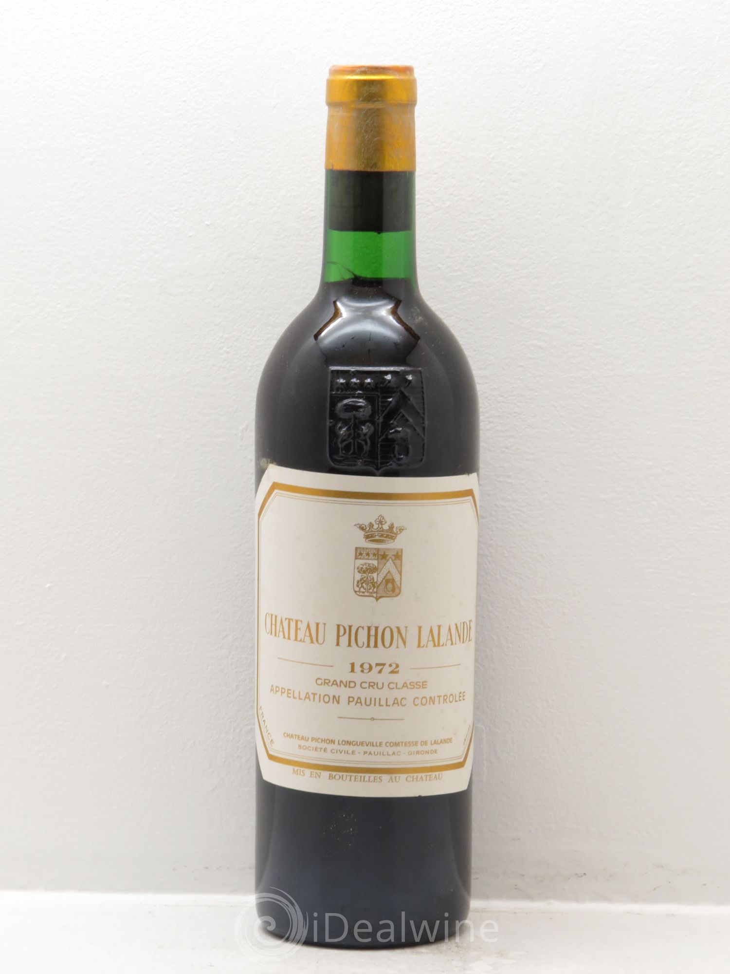 Château Pichon Longueville Comtesse de Lalande 2ème Grand Cru Classé 1972 - Lot de 1 bouteille - 0