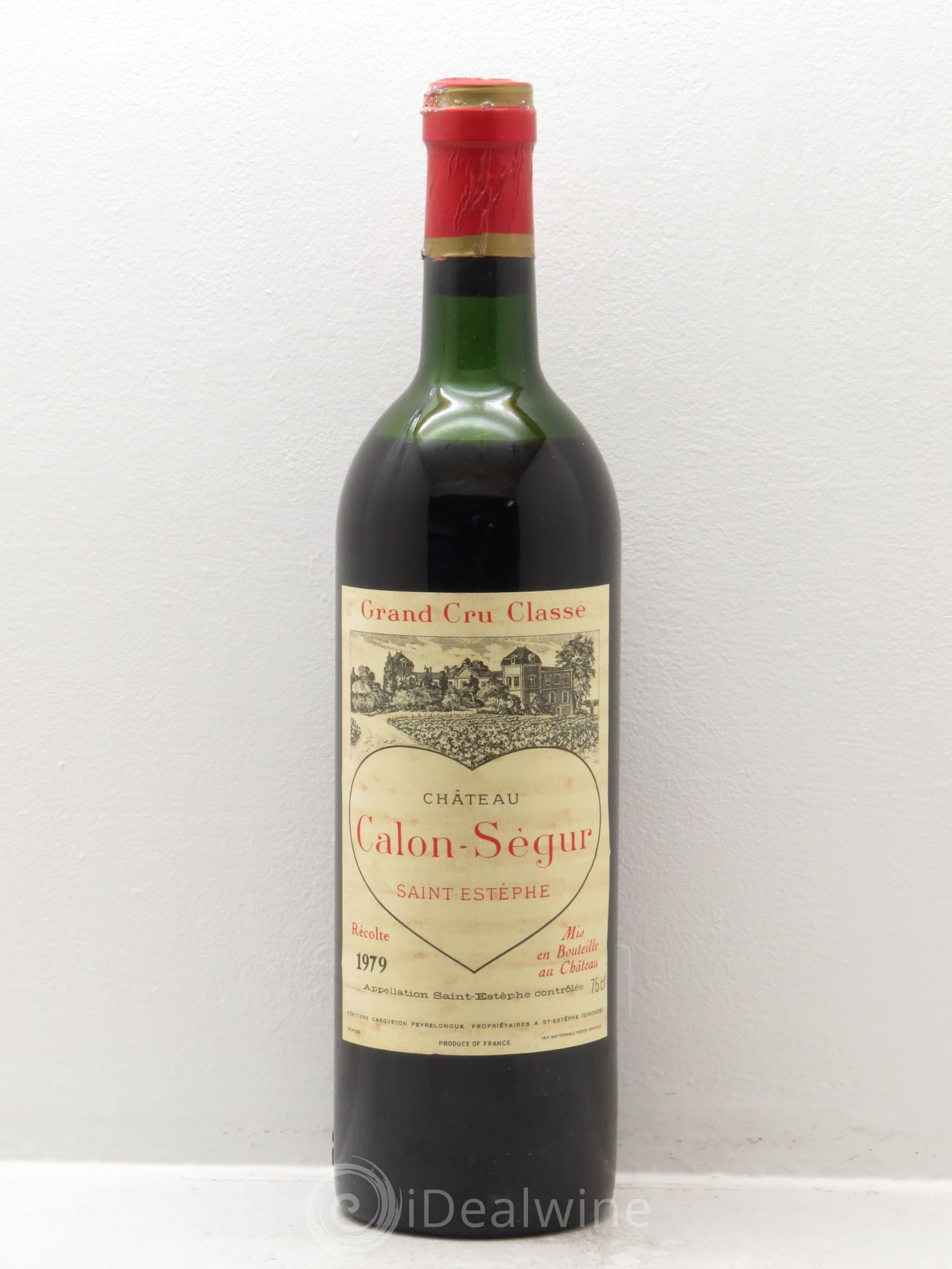Château Calon Ségur 3ème Grand Cru Classé (sans prix de réserve) 1979 - Lot de 1 bouteille - 0
