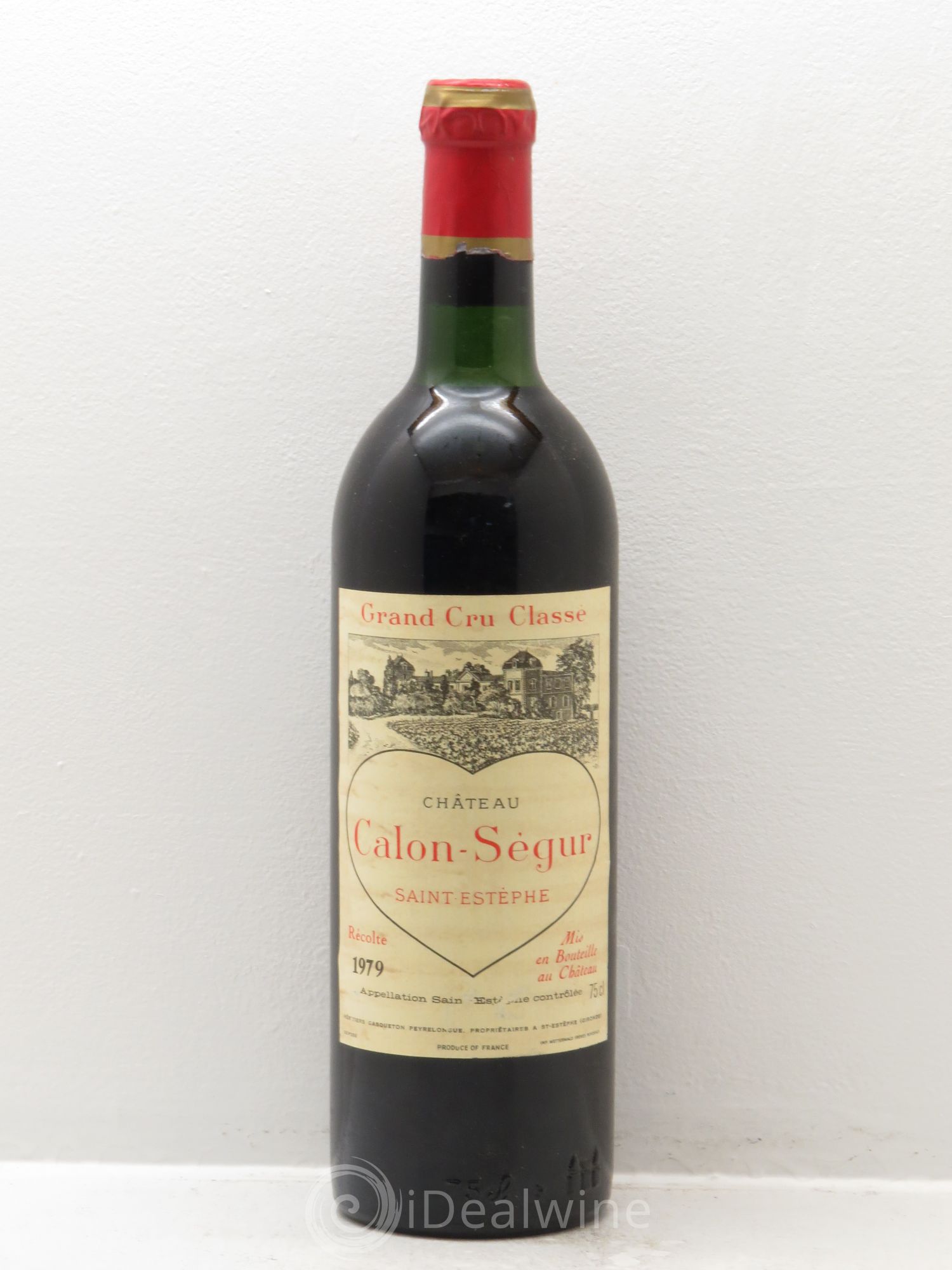 Château Calon Ségur 3ème Grand Cru Classé (sans prix de réserve) 1979 - Lot de 1 bouteille - 0