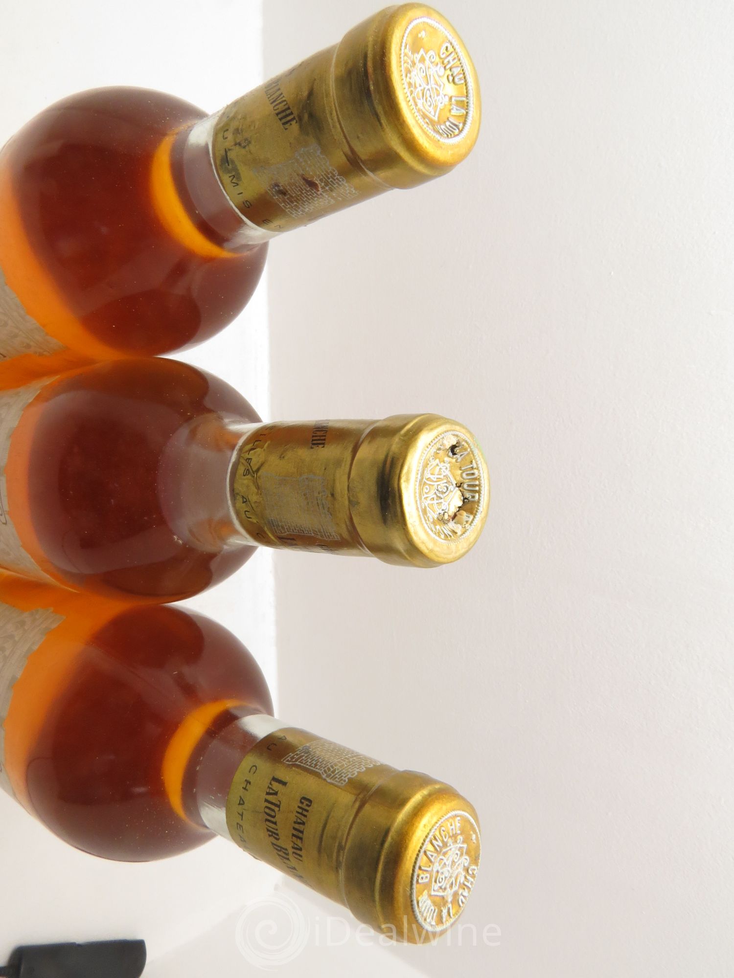 Château la Tour Blanche 1er Grand Cru Classé 1970 - Lotto di 3 bottiglie - 1