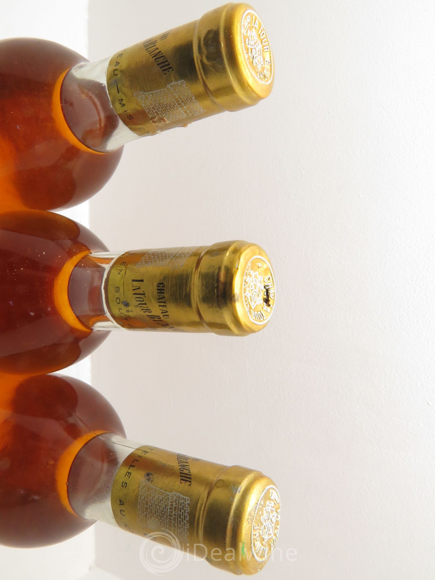 Château la Tour Blanche 1er Grand Cru Classé 1970 - Lotto di 3 bottiglie - 1