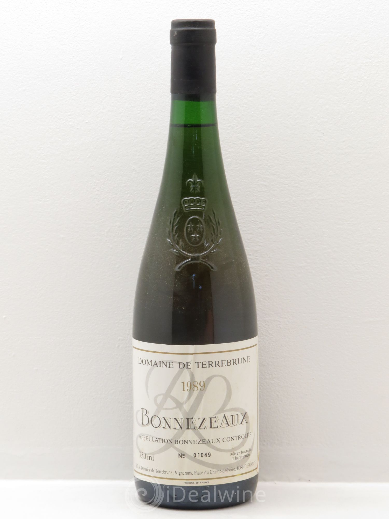 Bonnezeaux Domaine de Terrebrune (sans prix de réserve) 1989 - Lotto di 1 bottiglia - 0