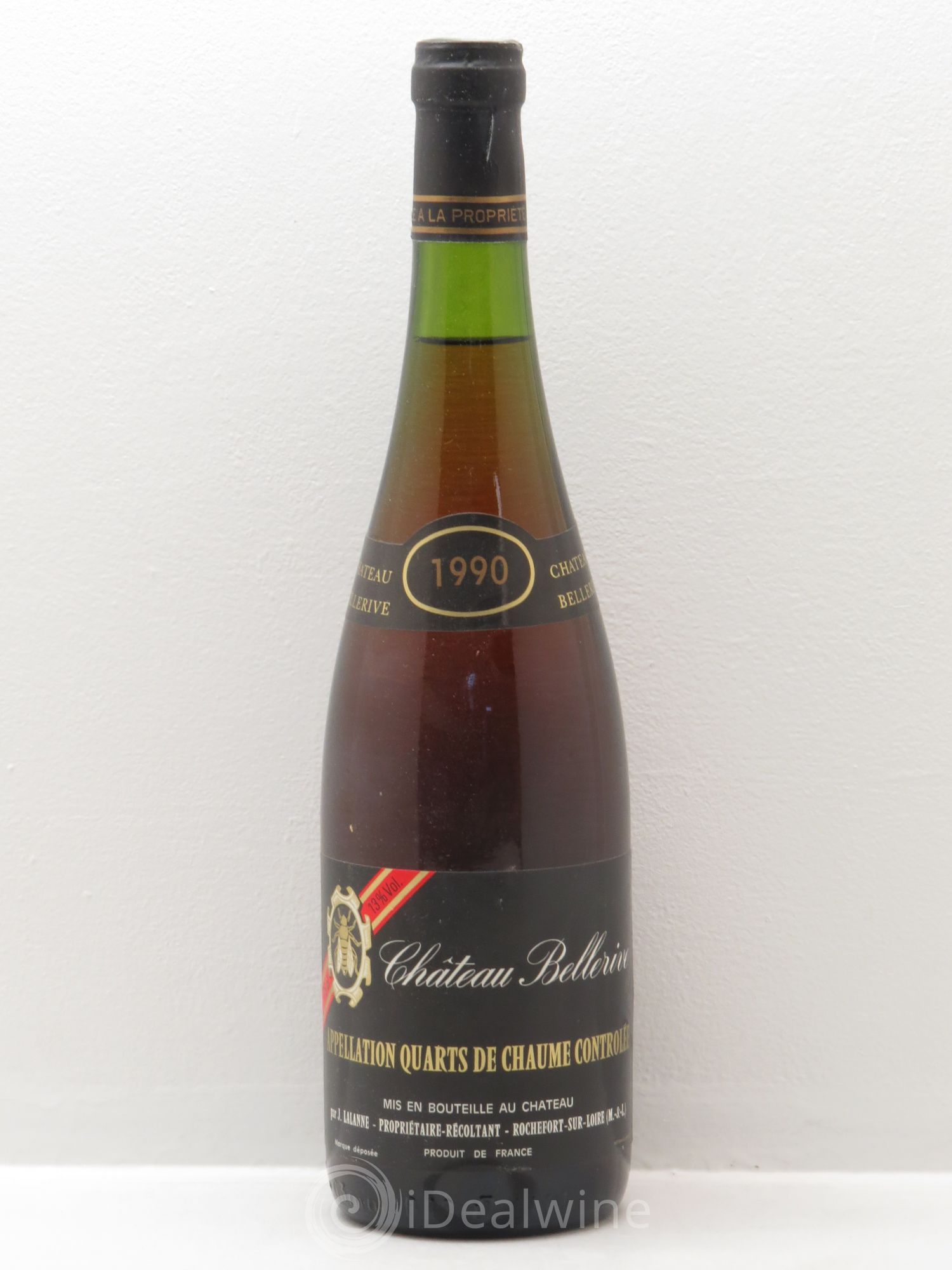 Quarts de Chaume (sans prix de réserve) 1990 - Lot de 1 bouteille - 0