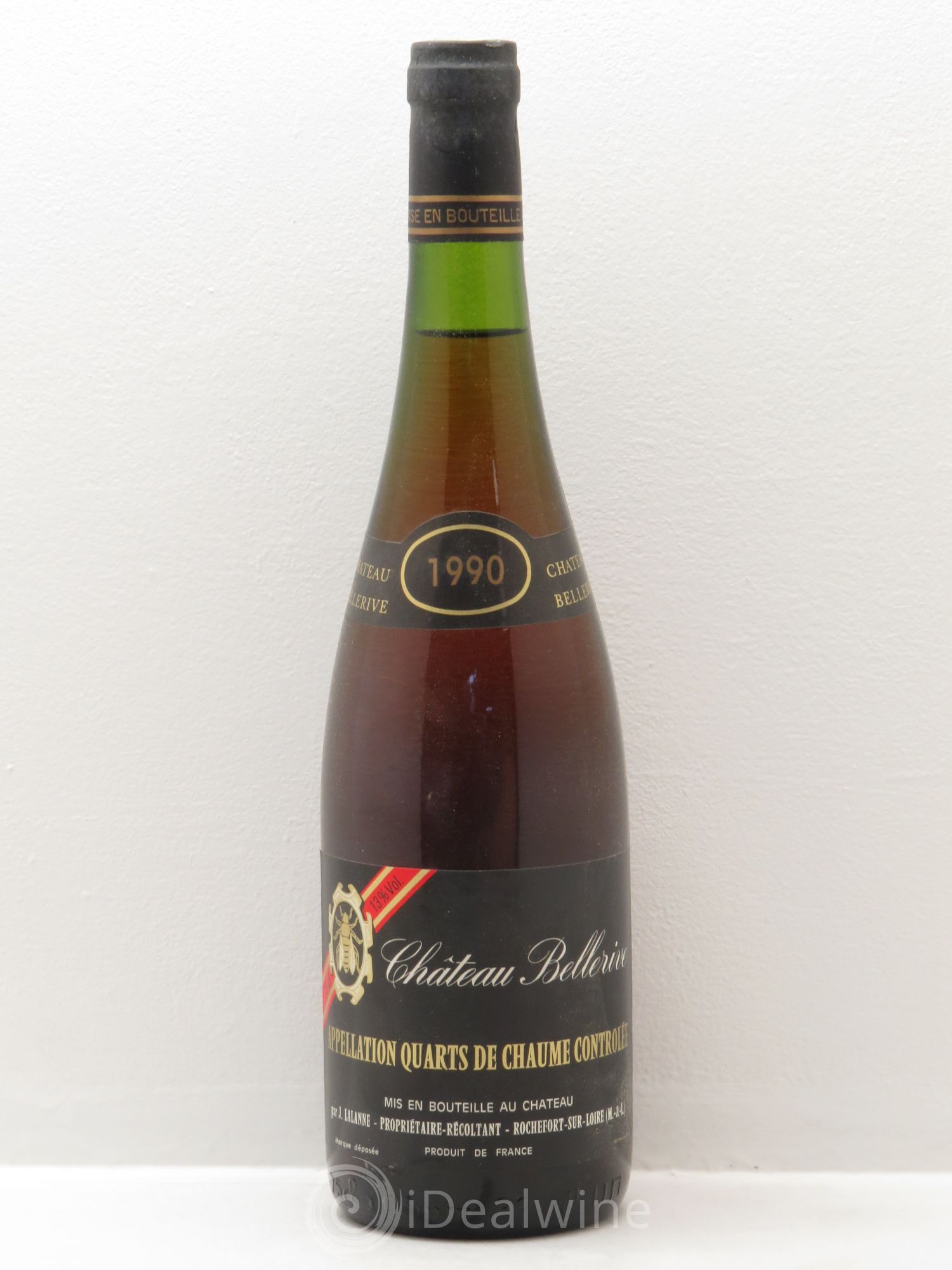 Quarts de Chaume (sans prix de réserve) 1990 - Lot de 1 bouteille - 0