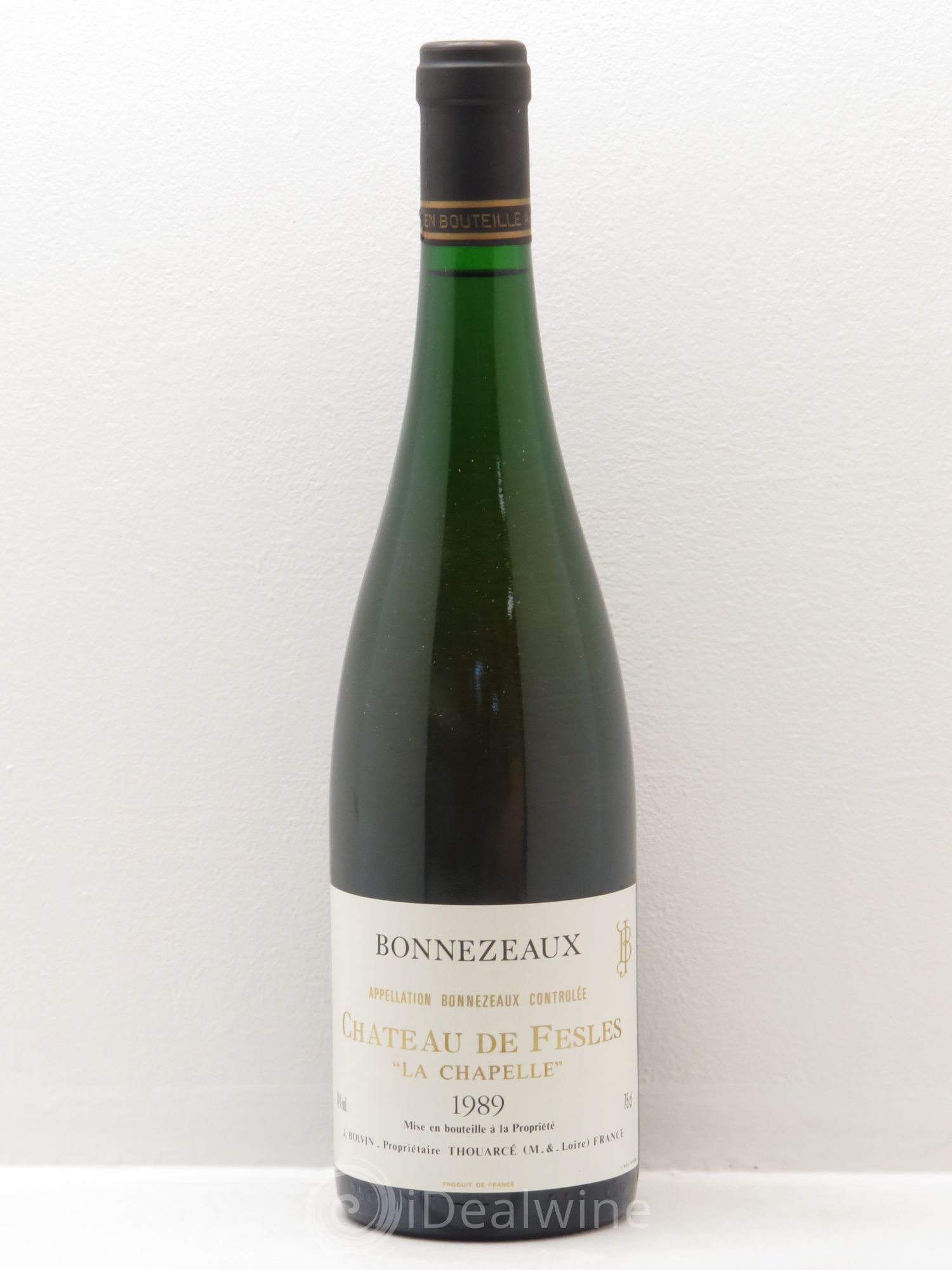 Bonnezeaux La Chapelle Château de Fesles (senza prezzo di riserva) 1989 - Lotto di 1 bottiglia - 0