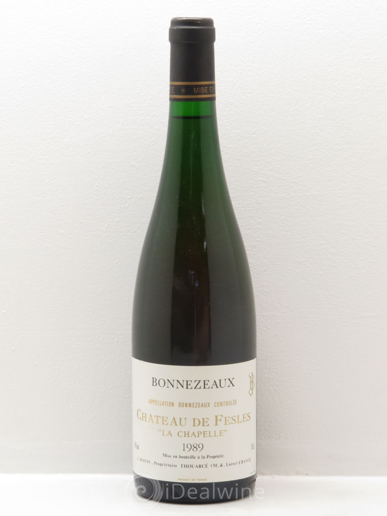Bonnezeaux La Chapelle Château de Fesles (senza prezzo di riserva) 1989 - Lotto di 1 bottiglia - 0