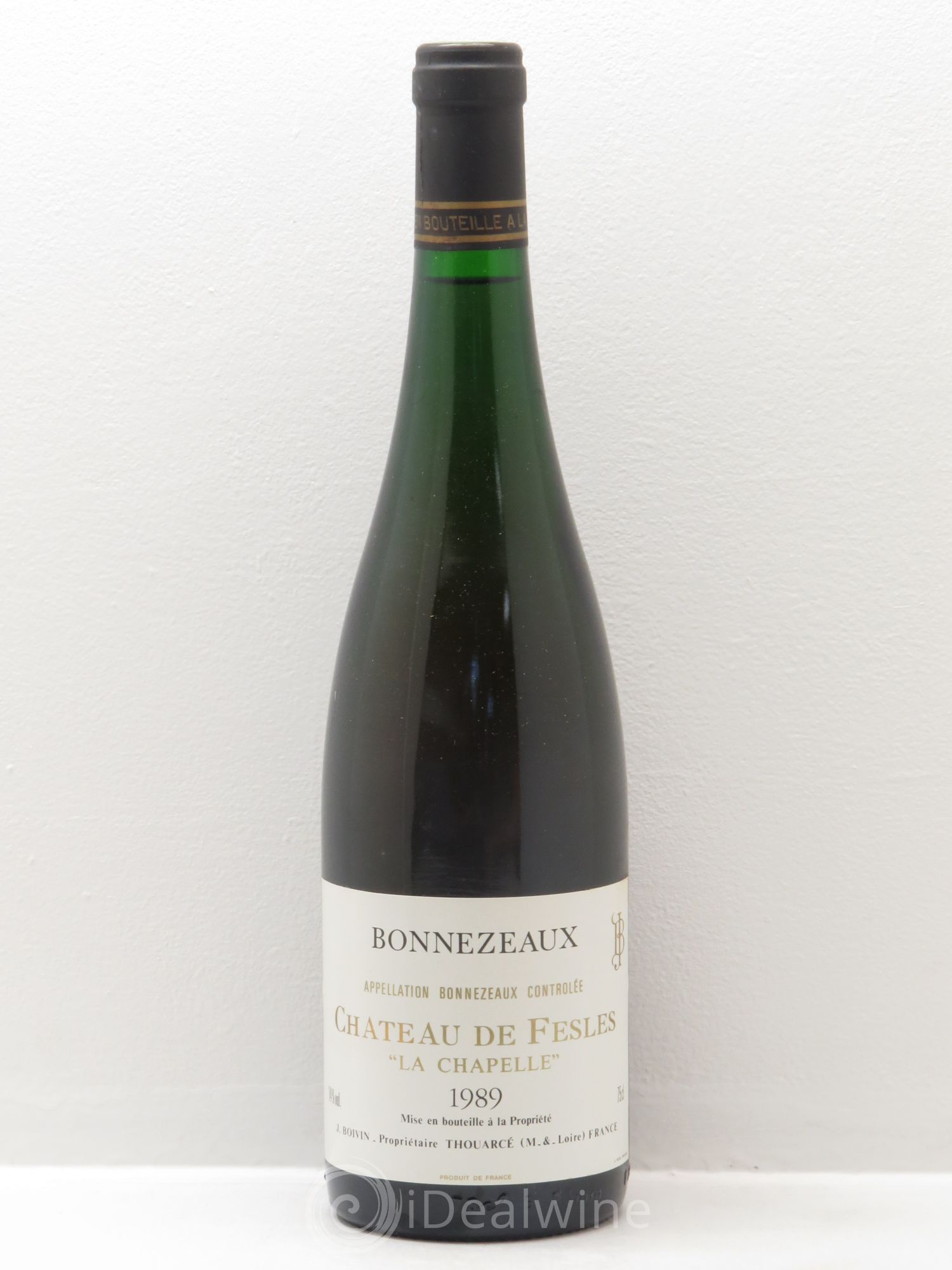 Bonnezeaux La Chapelle Château de Fesles (senza prezzo di riserva) 1989 - Lotto di 1 bottiglia - 0