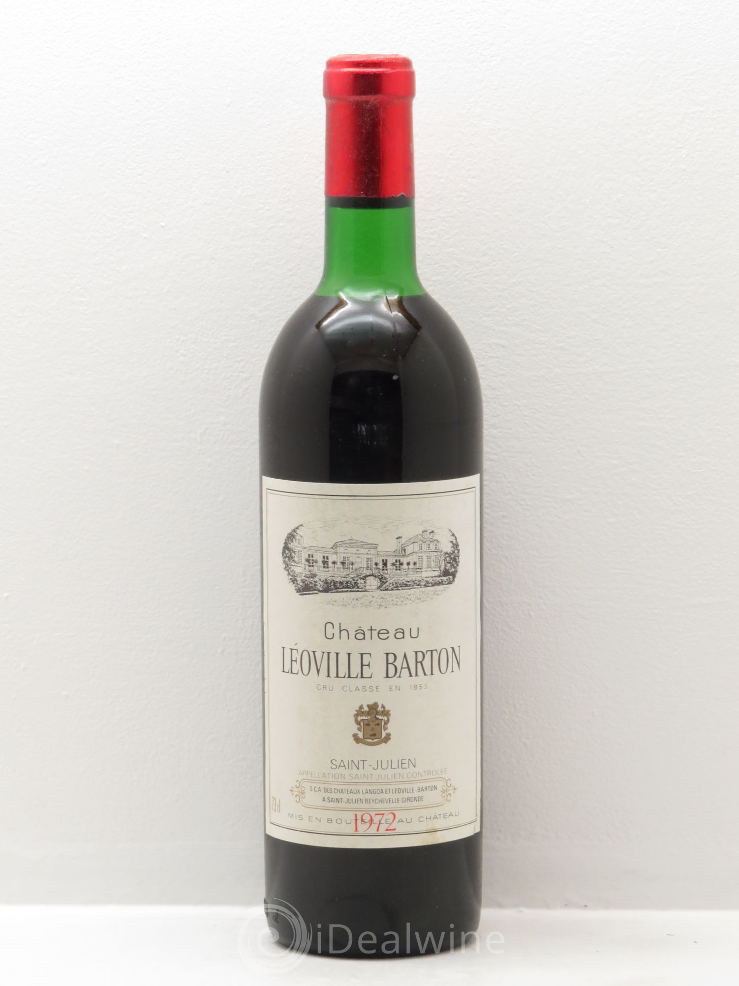Château Léoville Barton 2ème Grand Cru Classé (sans prix de réserve) 1972 - Lot de 1 bouteille - 0