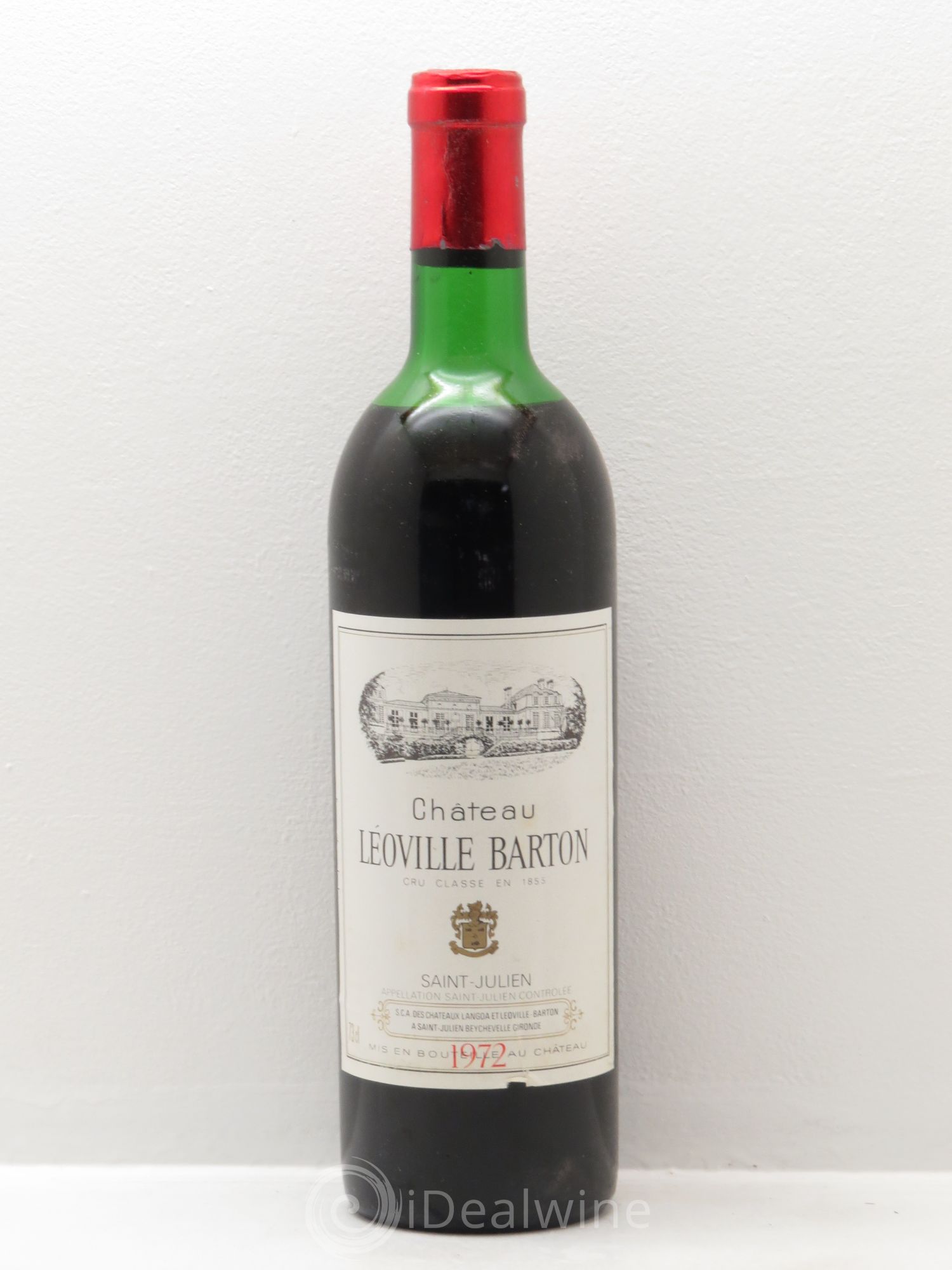 Château Léoville Barton 2ème Grand Cru Classé (sans prix de réserve) 1972 - Lot de 1 bouteille - 0