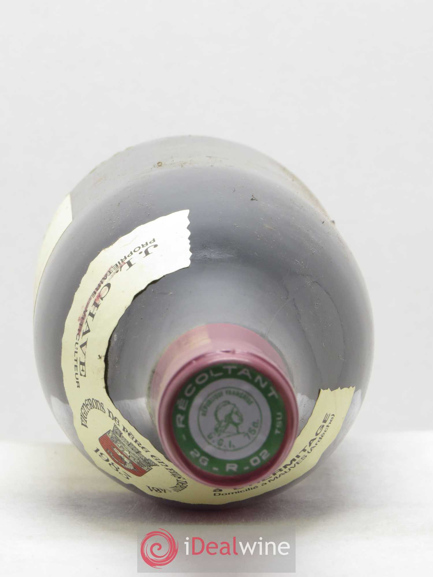Hermitage Jean-Louis Chave 1983 - Lot de 6 bouteilles - 3