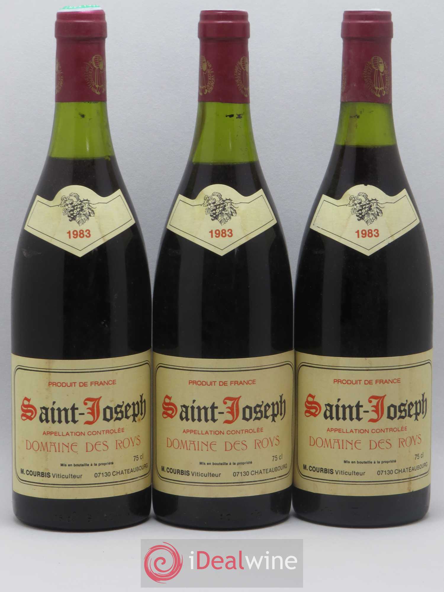 Saint-Joseph Domaine des Roys 1983 - Lot de 6 bouteilles - 2