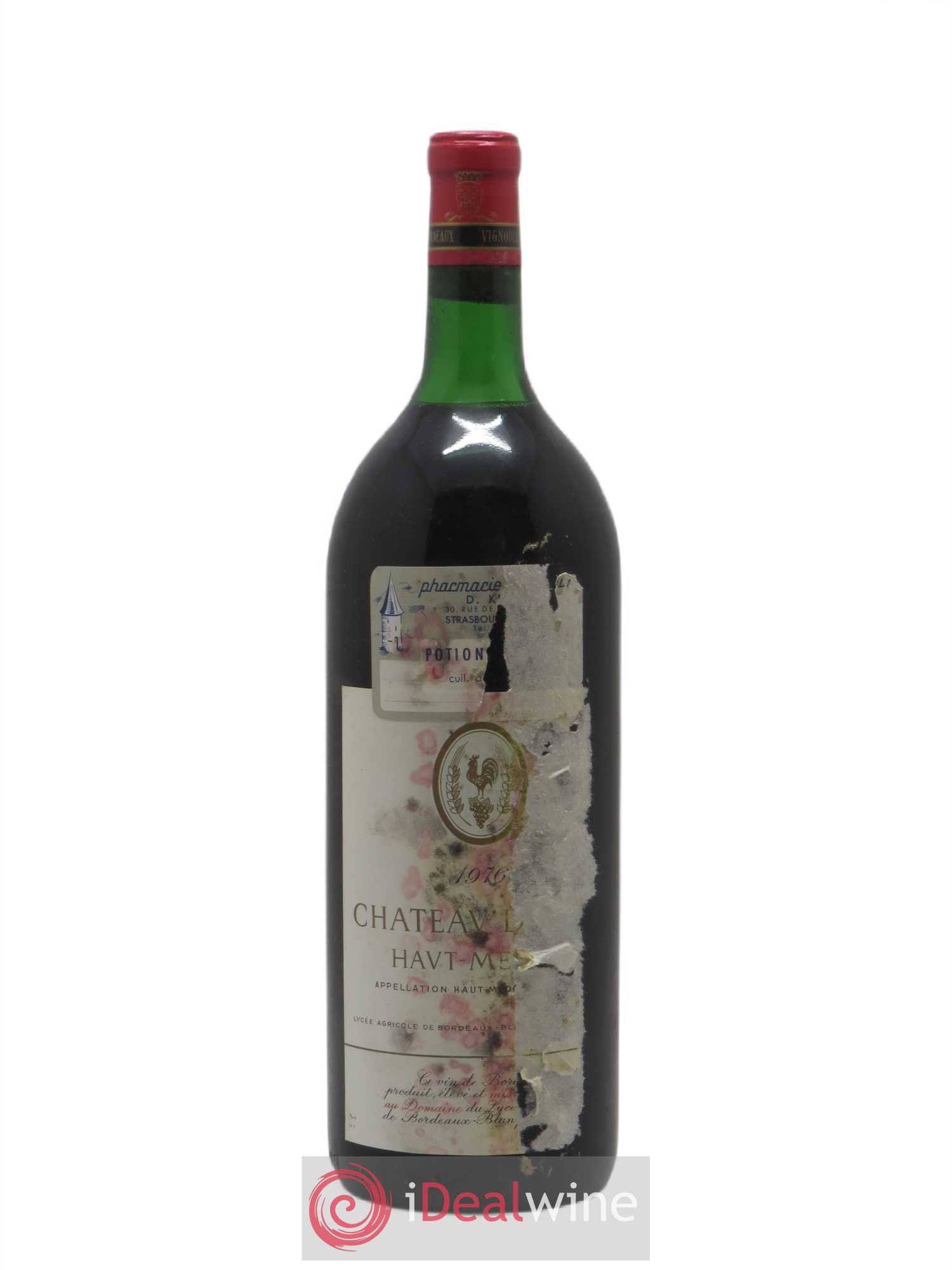 Château Dillon Cru Bourgeois 1976 - Lot de 1 magnum - 0