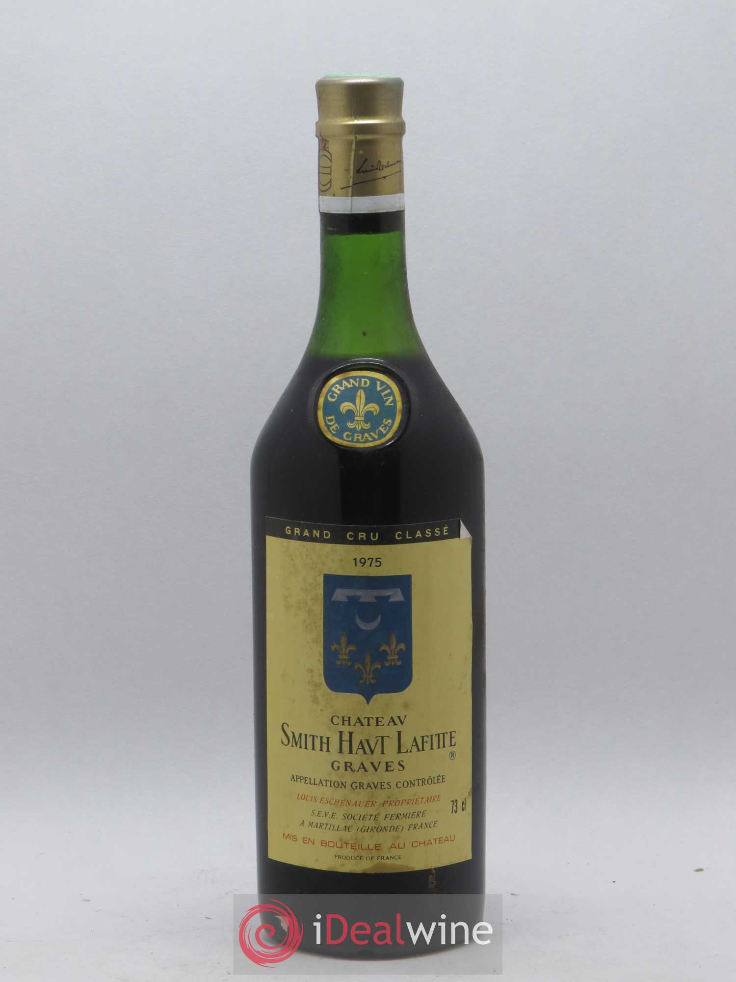 Château Smith Haut Lafitte Cru Classé de Graves 1975 - Lot de 1 bouteille - 0