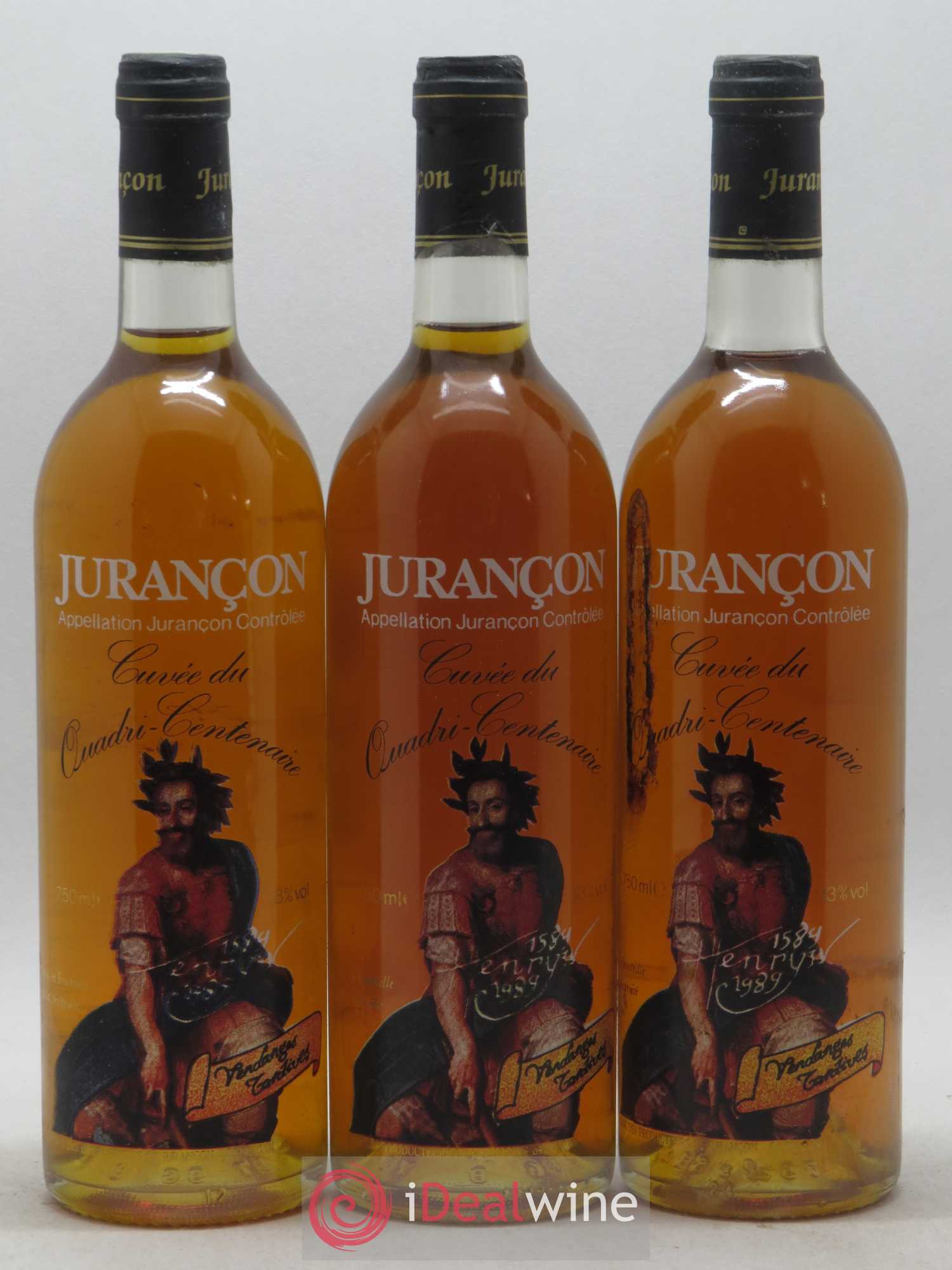 Jurançon Cuvée Quadricentenaire Henri IV Caves Gan 1989 - Lot de 12 bouteilles - 2