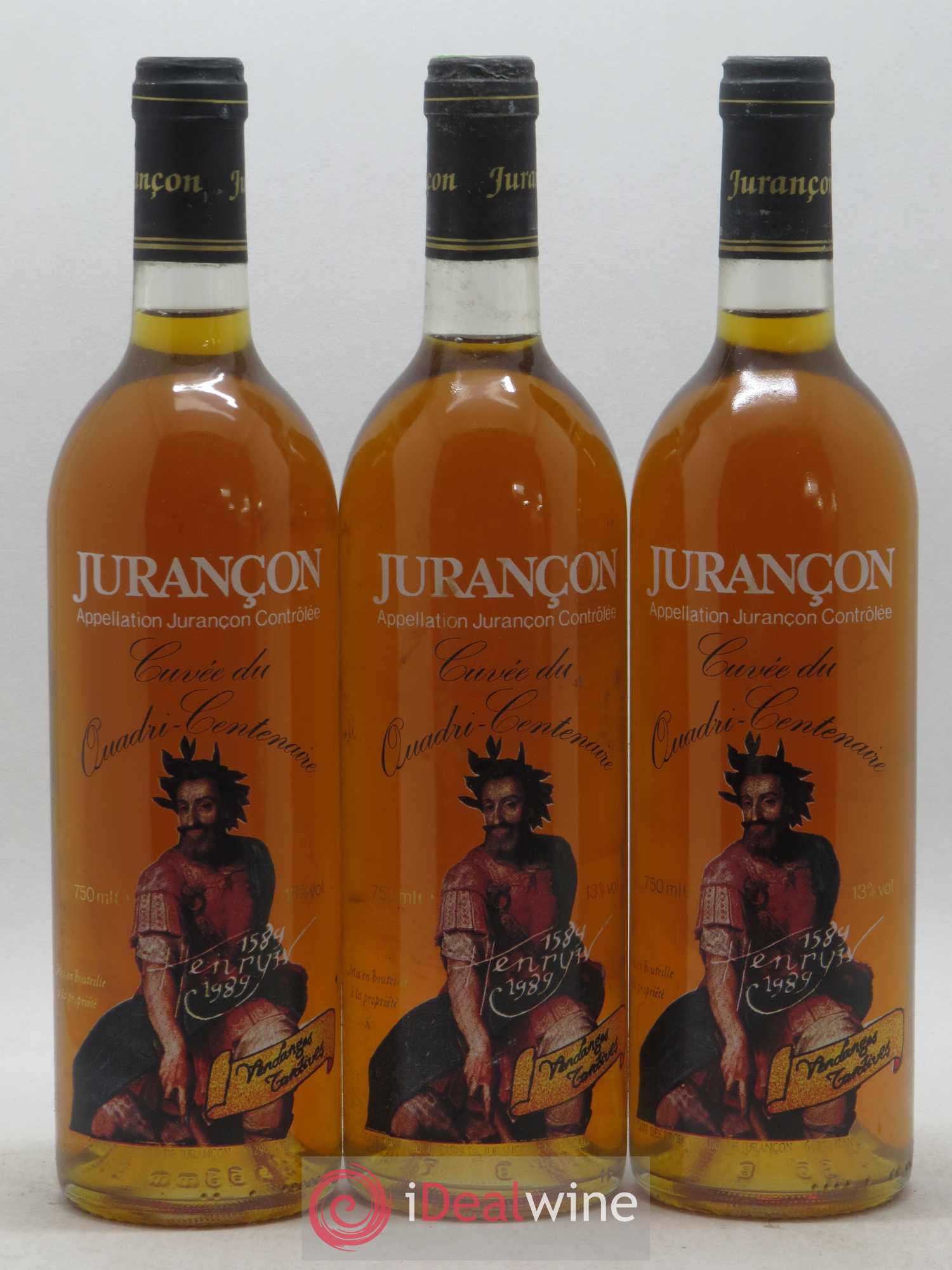 Jurançon Cuvée Quadricentenaire Henri IV Caves Gan 1989 - Lot de 12 bouteilles - 4