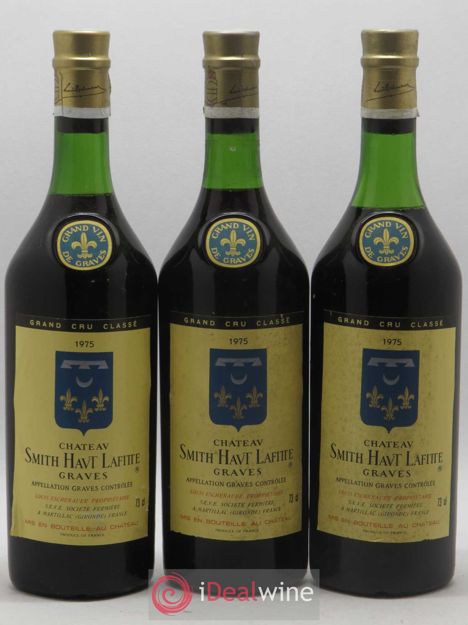 Château Smith Haut Lafitte Cru Classé de Graves 1975 - Lot de 6 bouteilles - 2