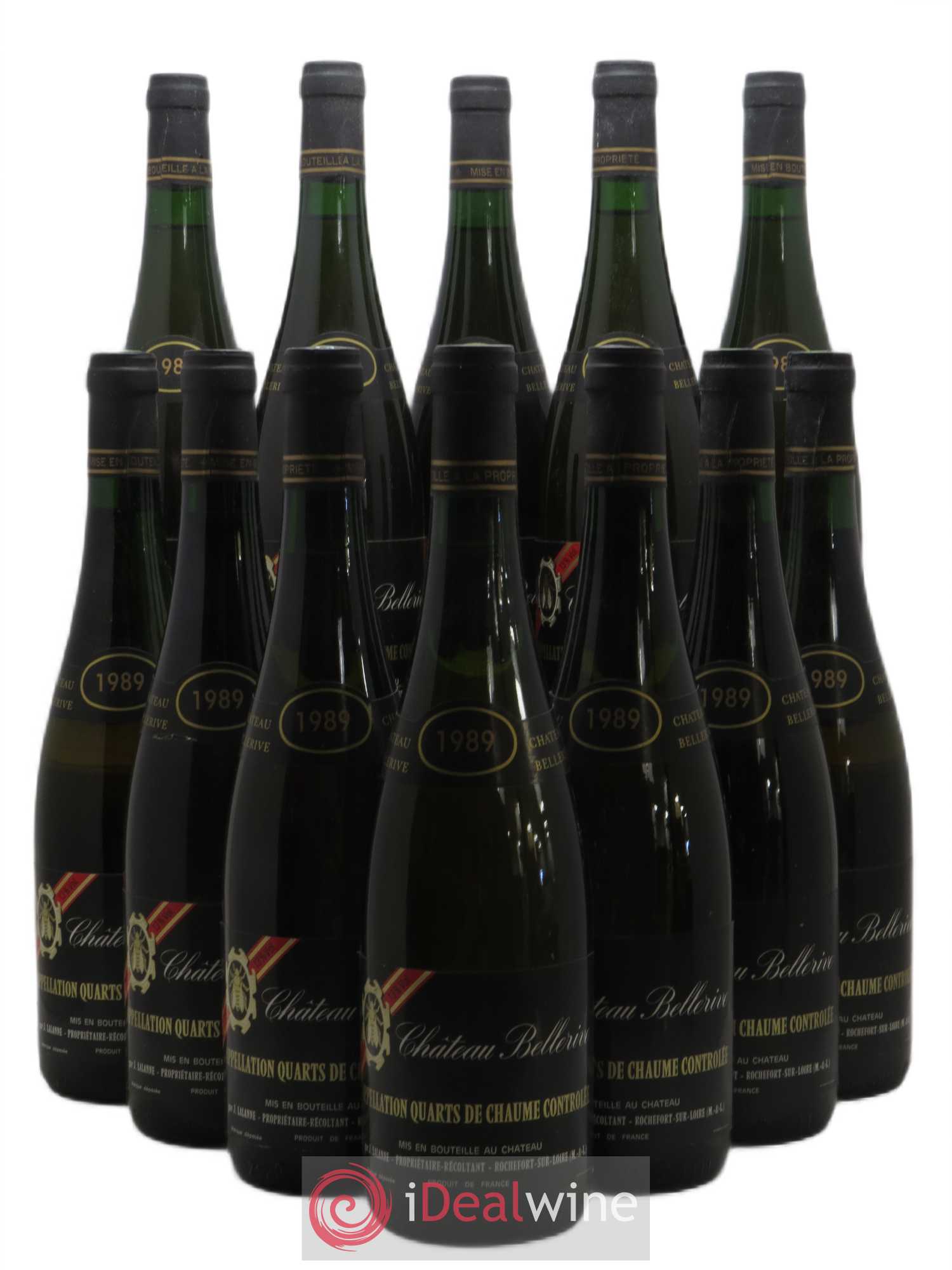 Quarts de Chaume 1989 - Lotto di 12 bottiglie - 0