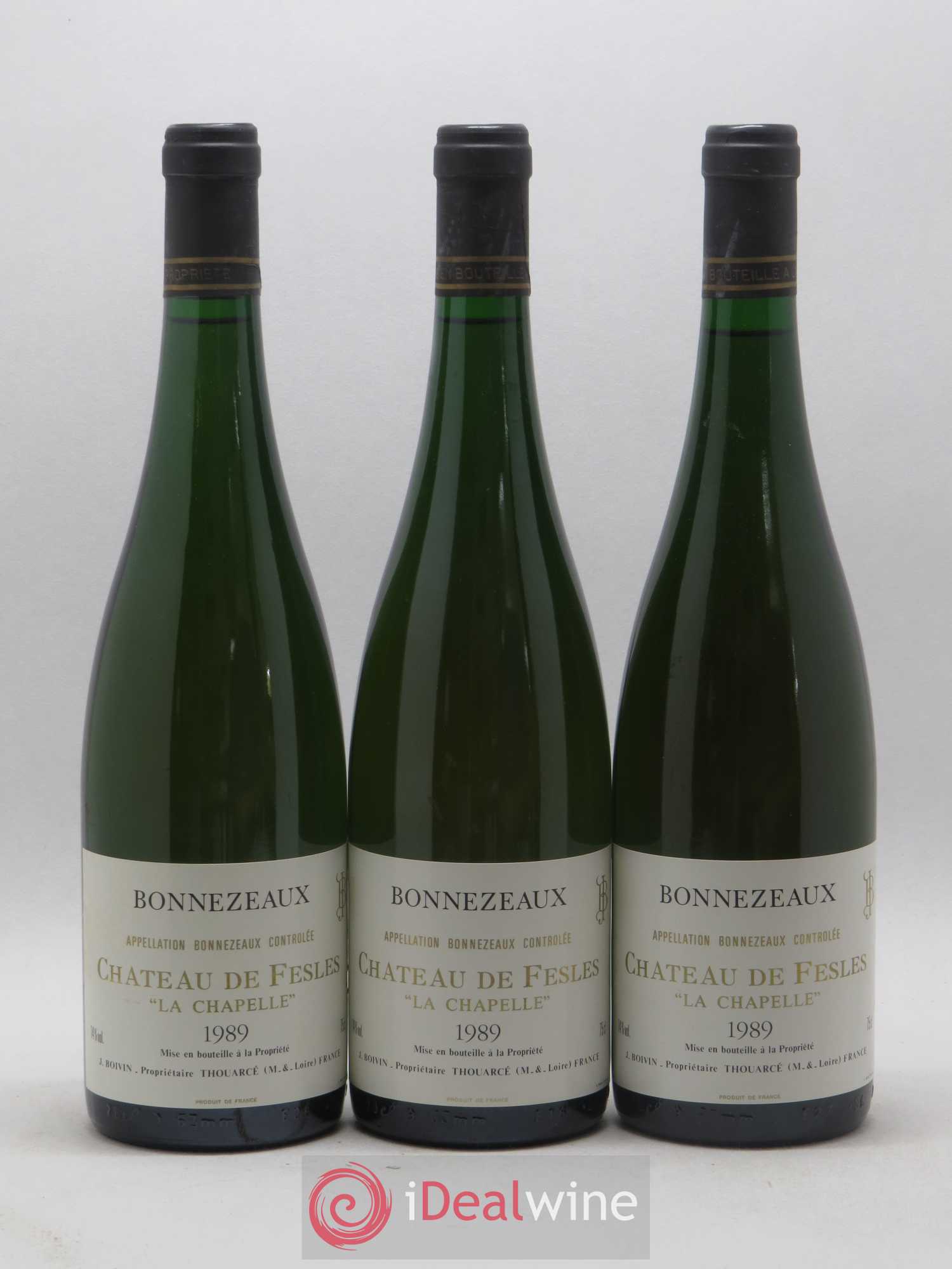 Bonnezeaux La Chapelle Château de Fesles 1989 - Lotto di 6 bottiglie - 1