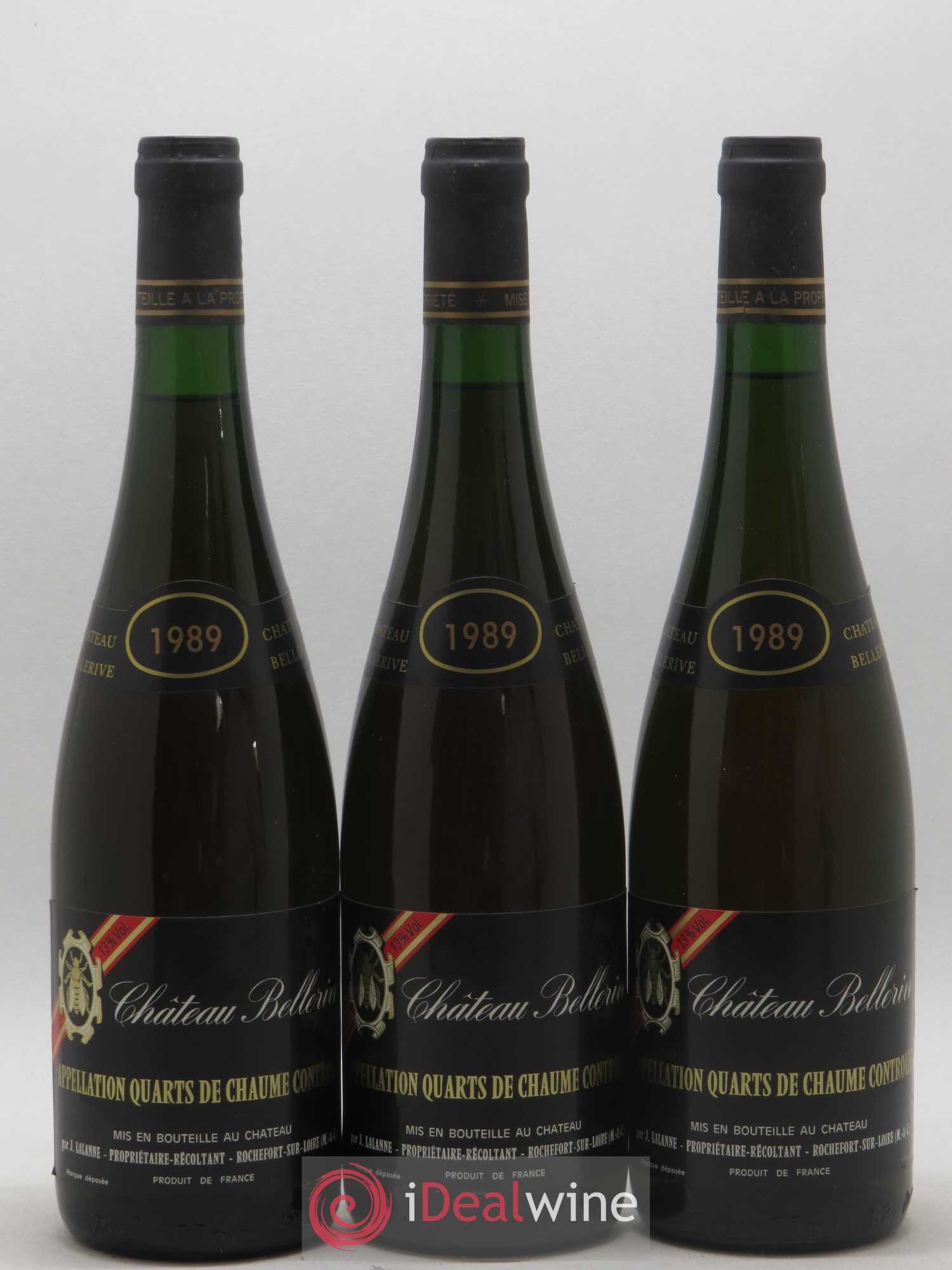 Quarts de Chaume Chateau Bellerive 1989 - Lotto di 12 bottiglie - 4