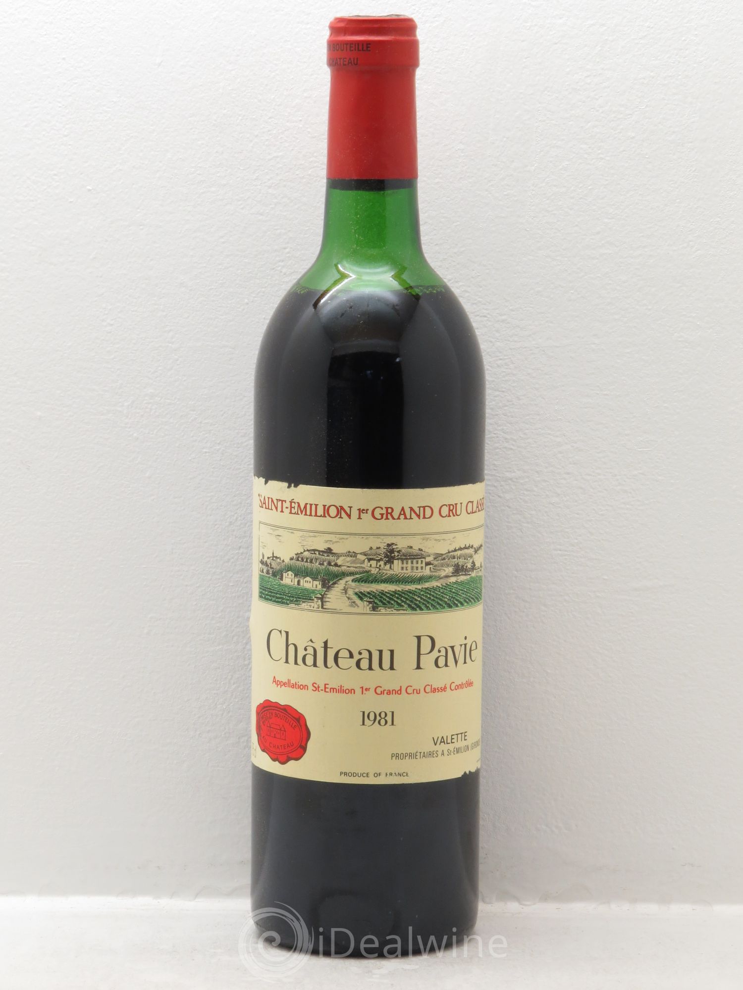 Château Pavie 1er Grand Cru Classé A 1981 - Lot de 12 bouteilles - 0