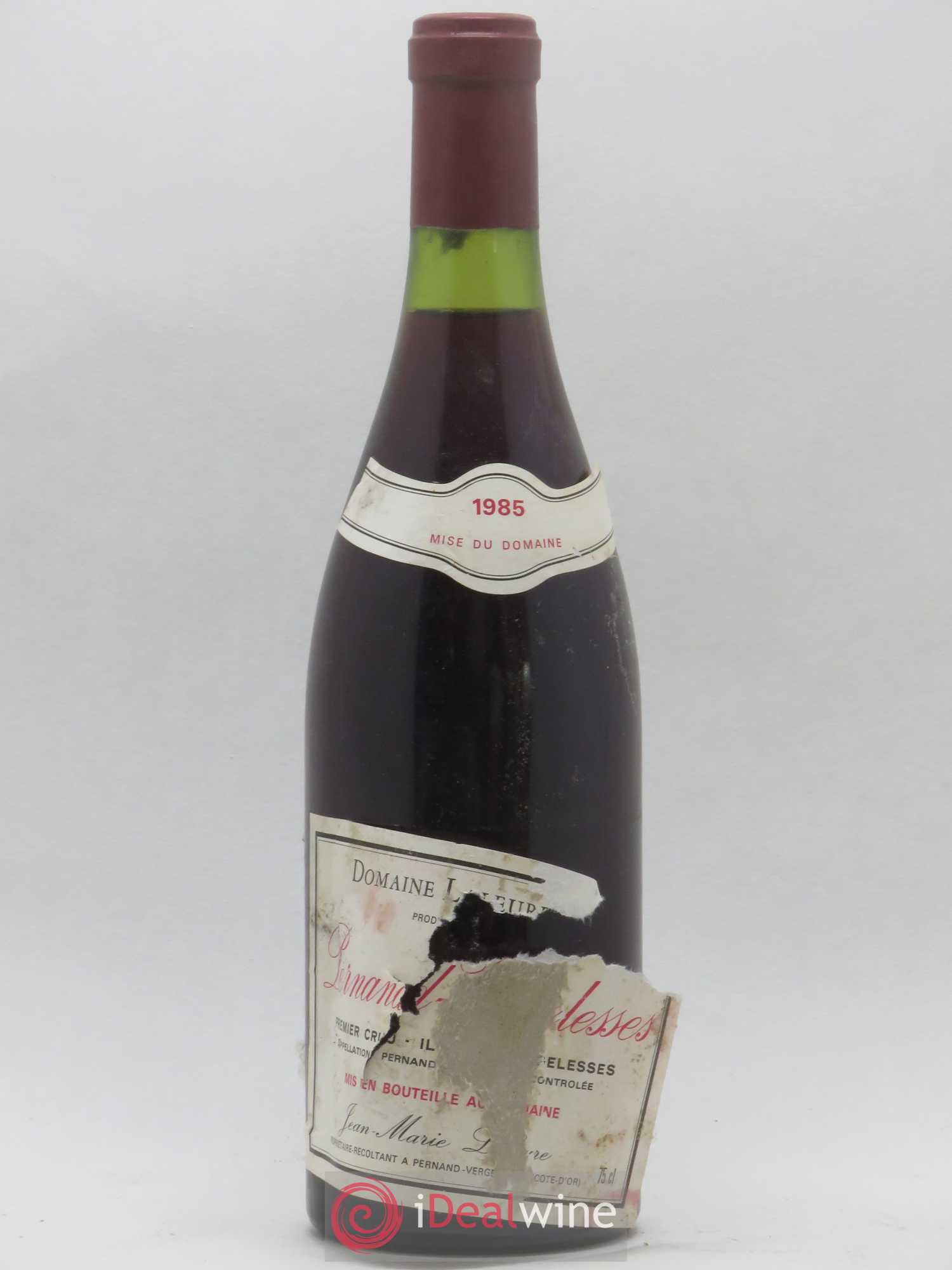 Pernand-Vergelesses 1er Cru Ile des Vergelesses Laleure Piot 1985 - Posten von 1 Flasche - 0