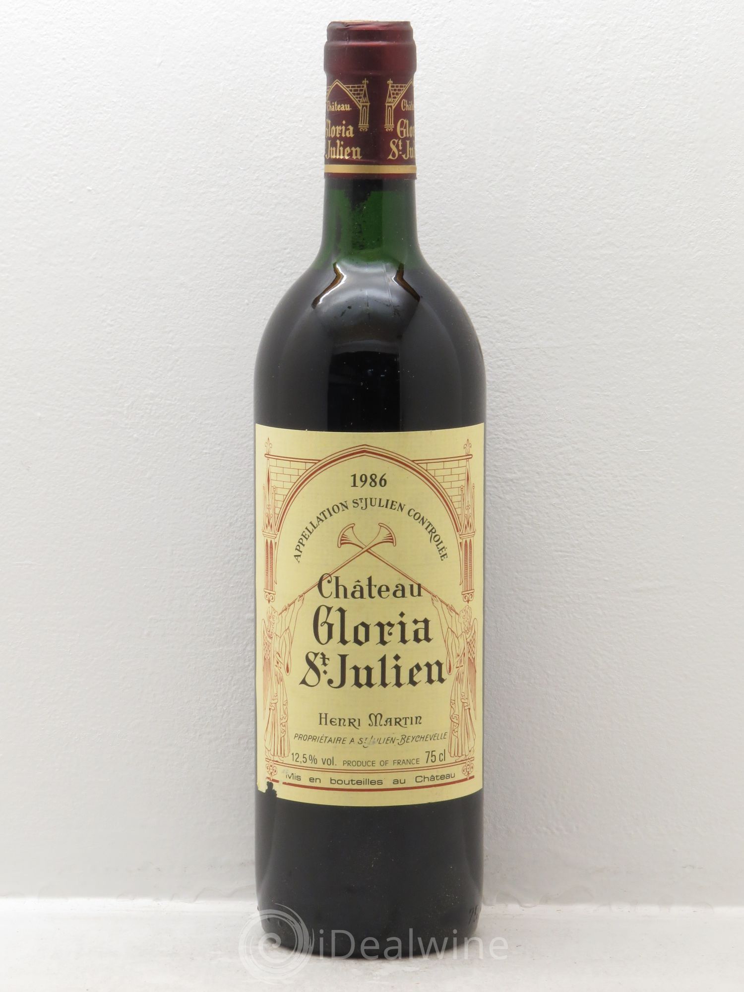 Château Gloria 1986 - Lot de 12 bouteilles - 0
