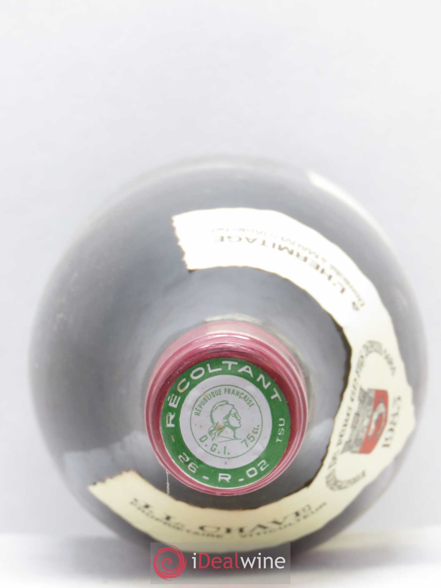 Hermitage Jean-Louis Chave 1983 - Lot de 3 bouteilles - 1