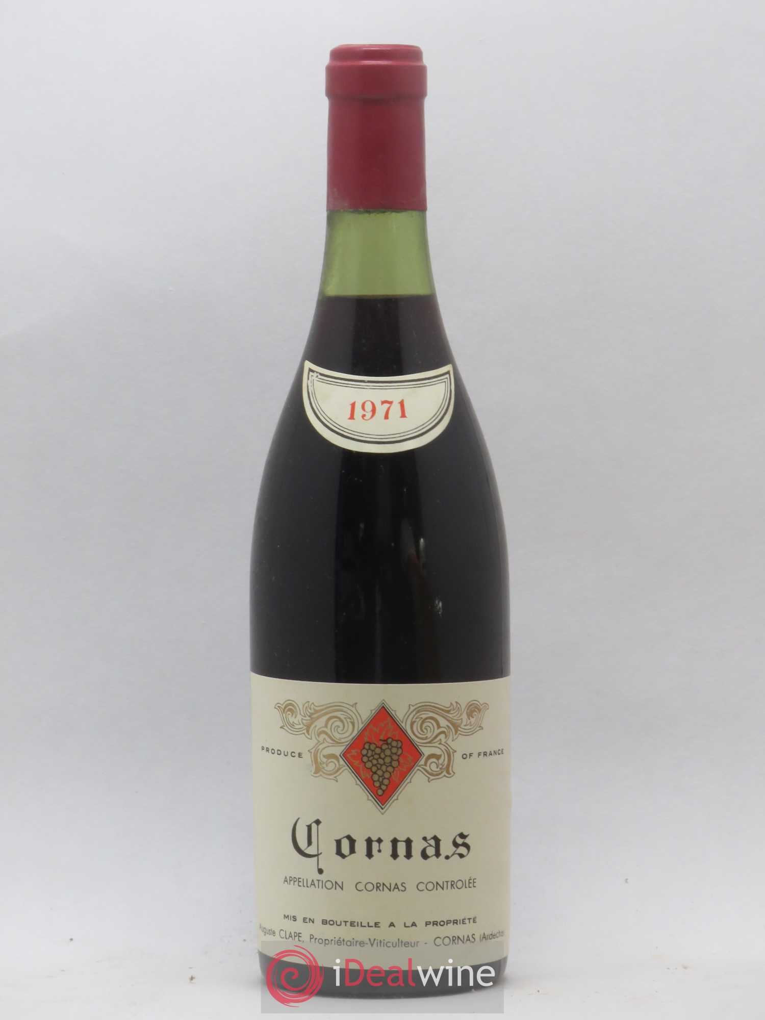 Cornas Auguste Clape 1971 - Lot de 1 bouteille - 0