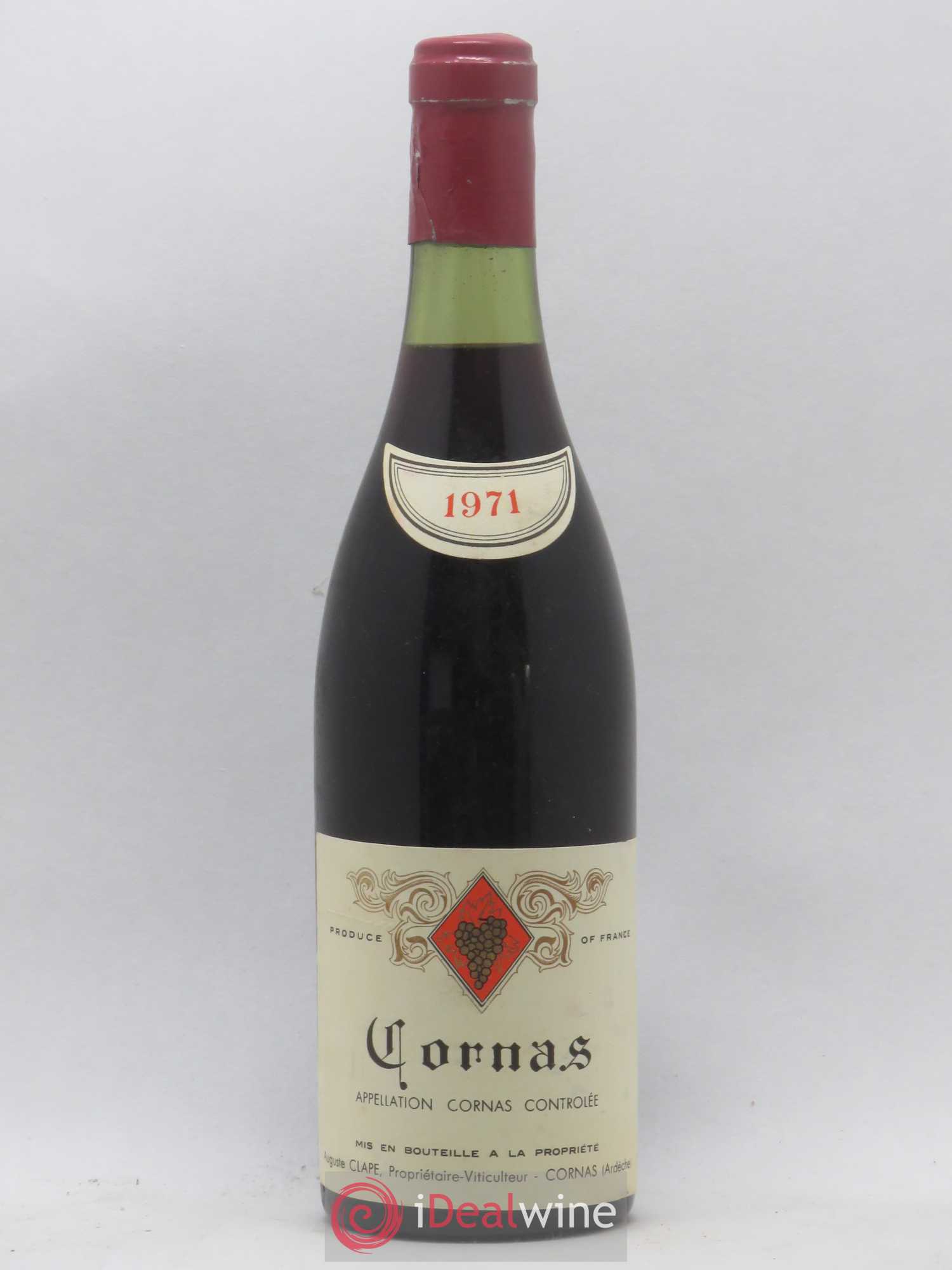 Cornas Auguste Clape 1971 - Lot de 1 bouteille - 0