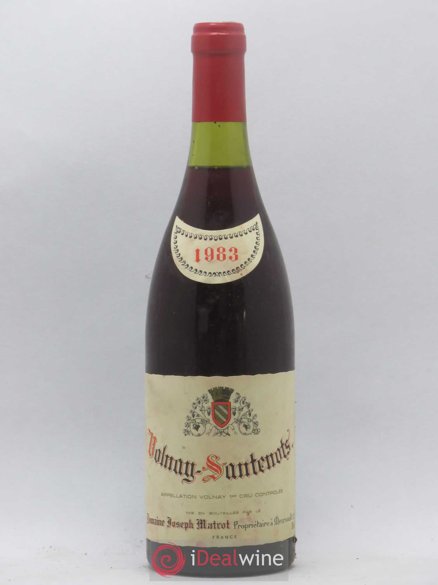 Volnay 1er Cru Santenots Matrot (Domaine) 1983 - Lot de 1 bouteille - 0