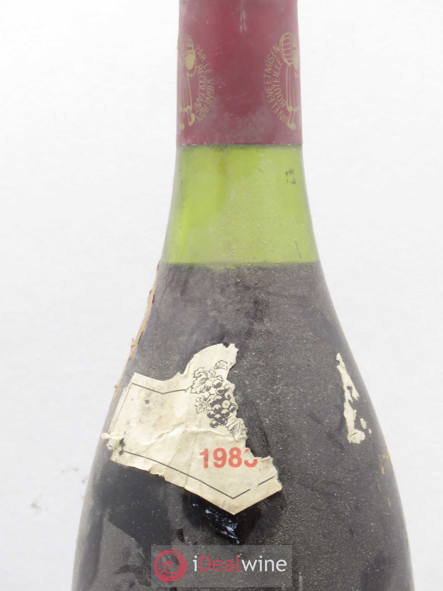 Saint-Joseph Domaine des Roys - M.Courbis 1983 - Posten von 2 Flaschen - 1