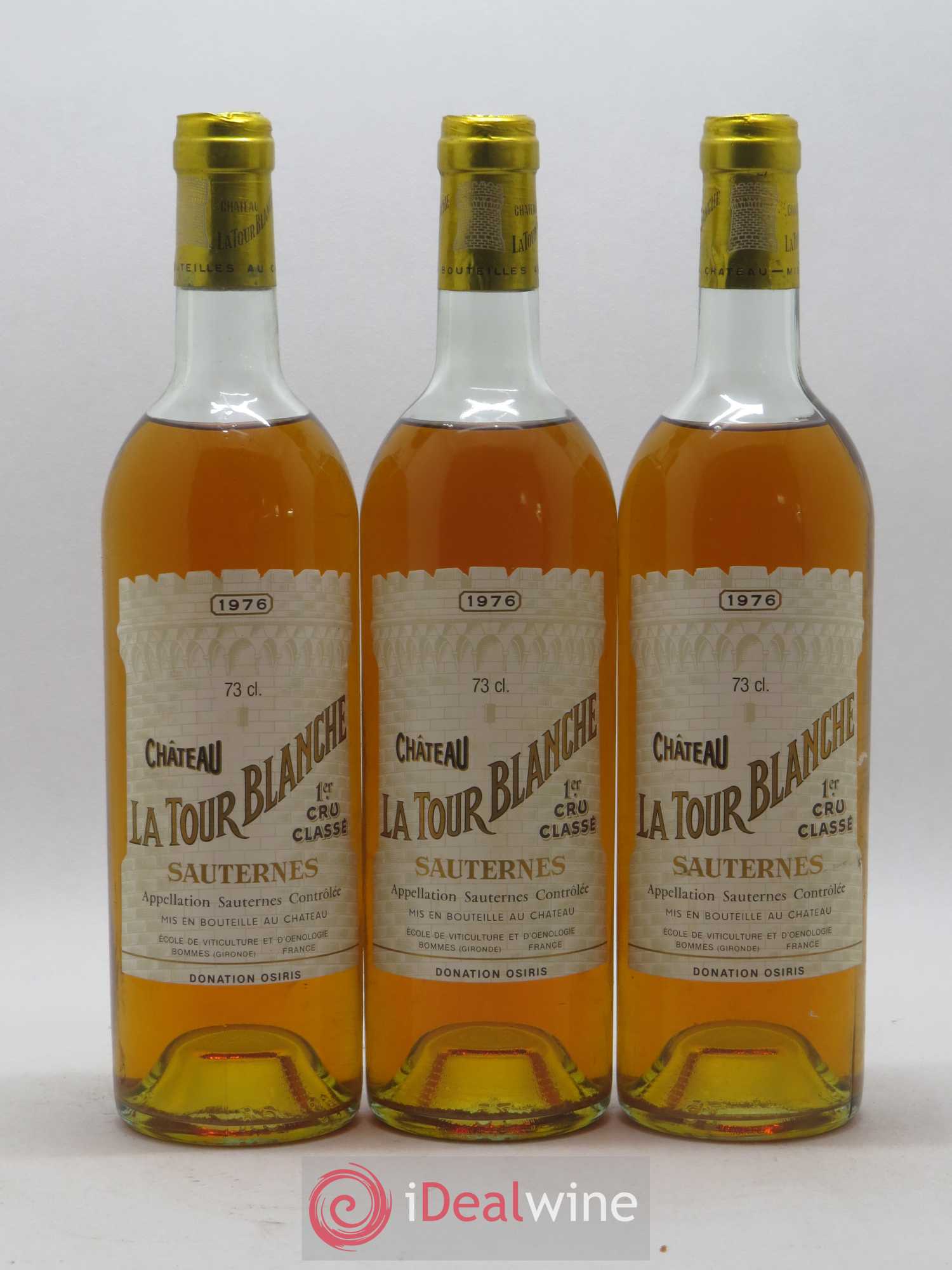 Château la Tour Blanche 1er Grand Cru Classé 1976 - Lotto di 12 bottiglie - 4