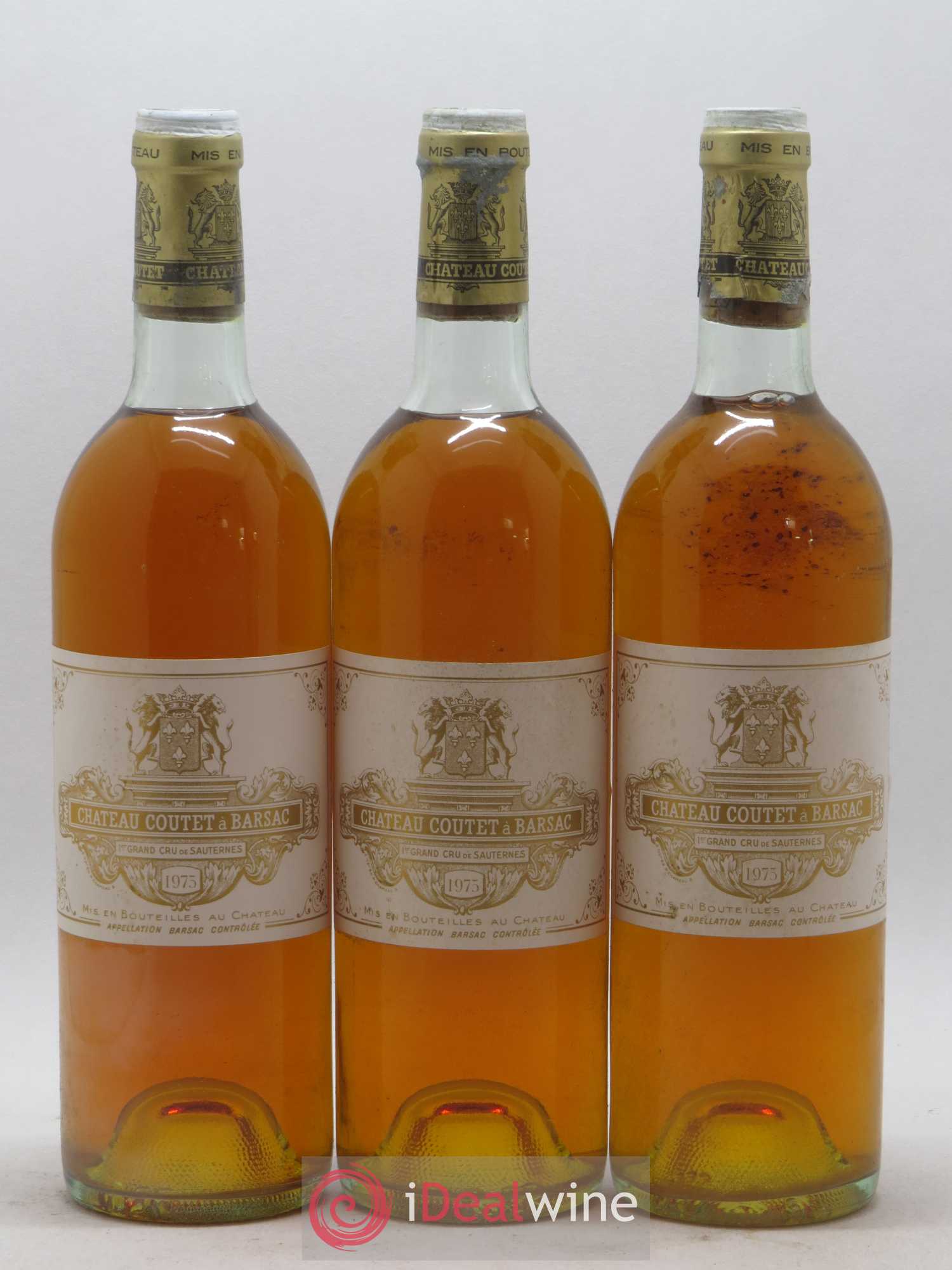 Château Coutet 1er Grand Cru Classé 1975 - Lotto di 12 bottiglie - 2