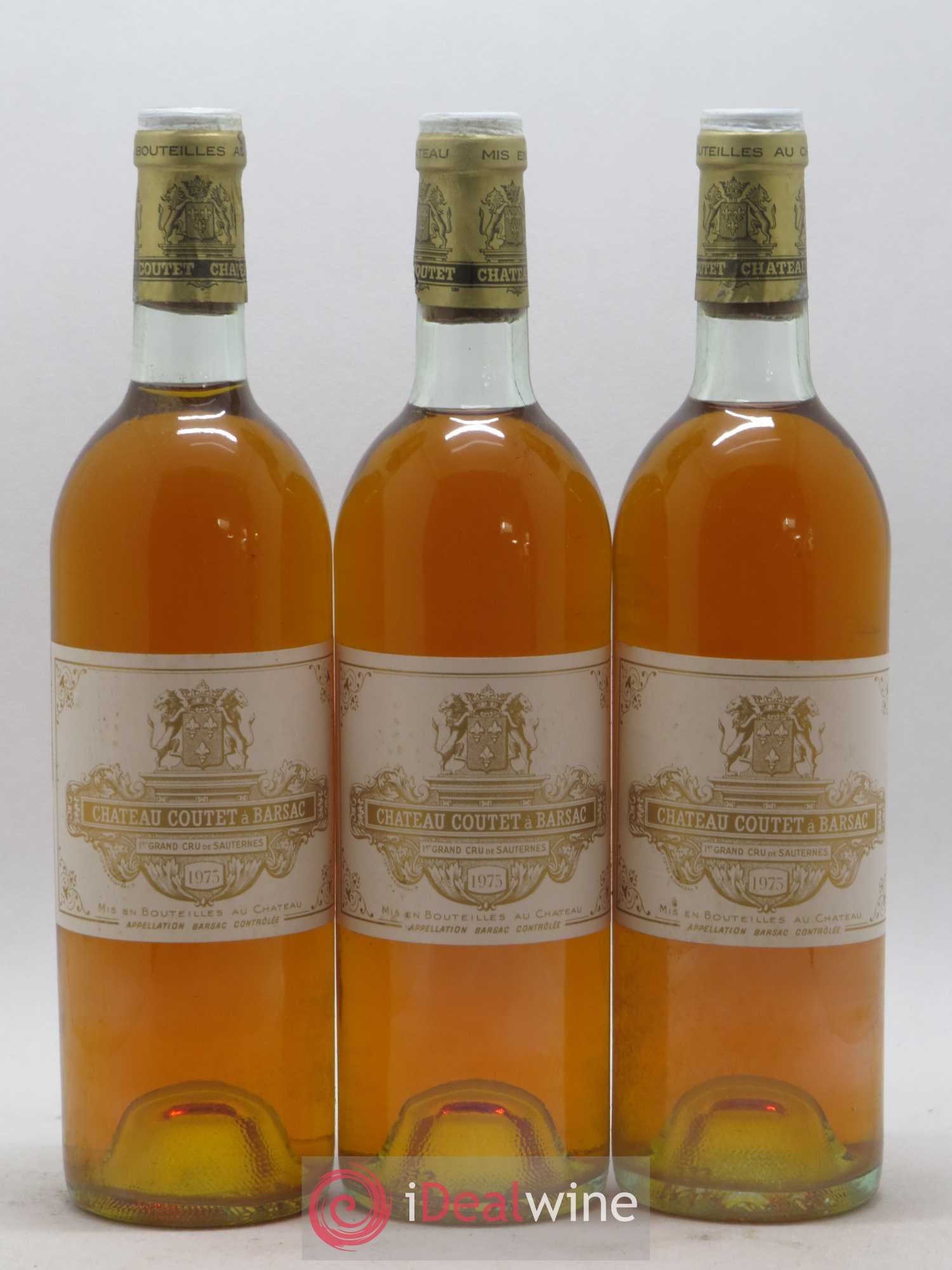 Château Coutet 1er Grand Cru Classé 1975 - Lotto di 12 bottiglie - 3