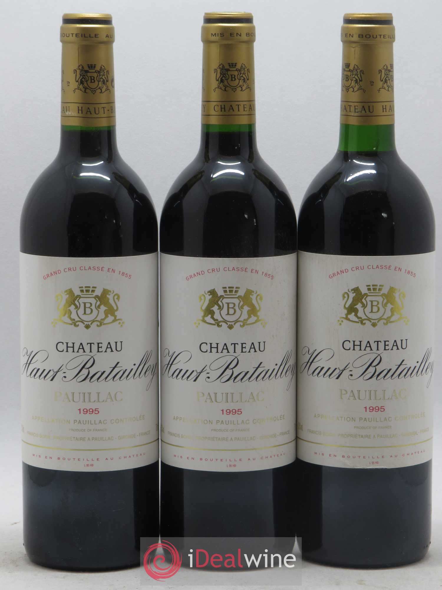 Château Haut Batailley 5ème Grand Cru Classé 1995 - Lot de 12 bouteilles - 2