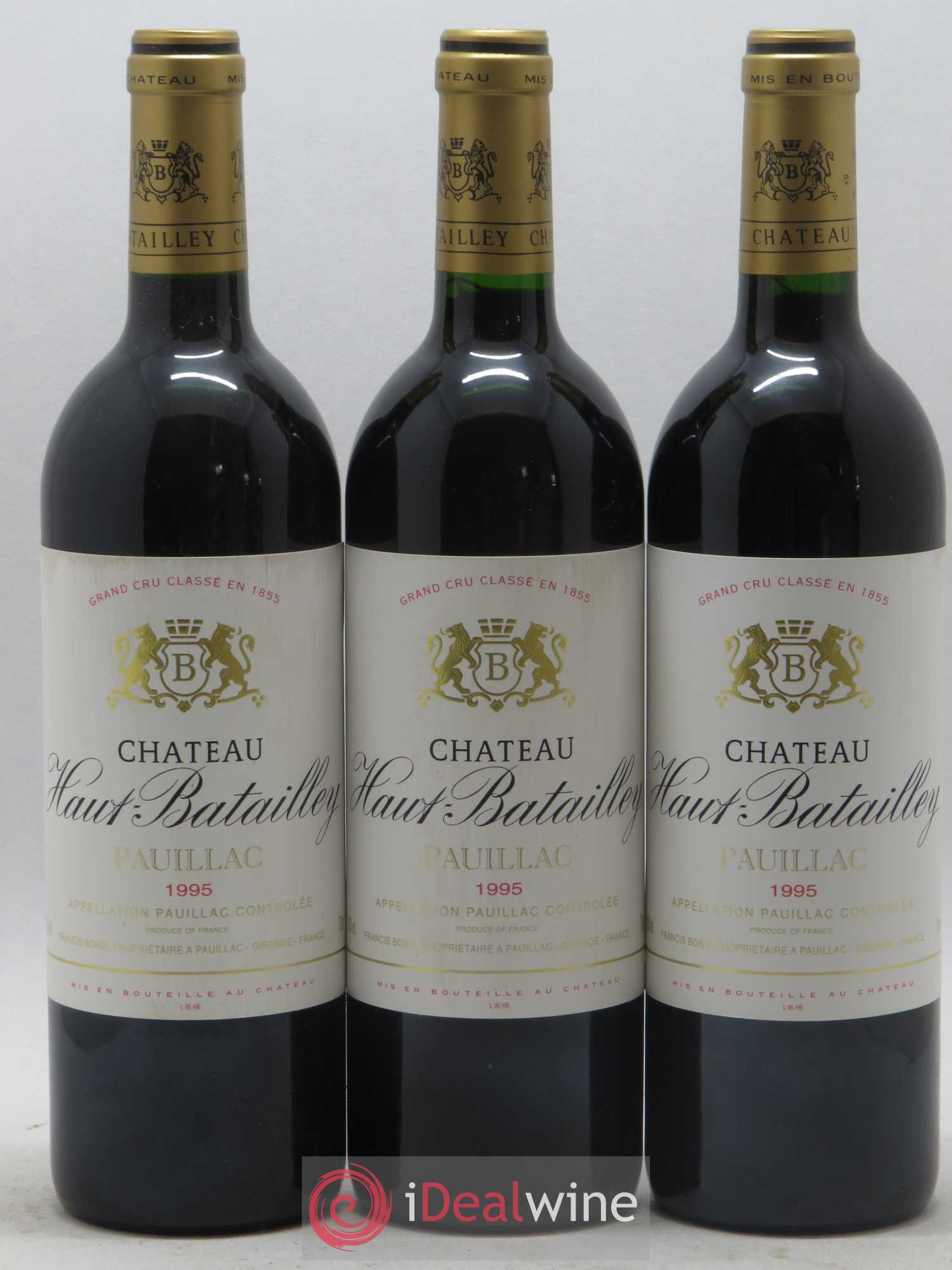 Château Haut Batailley 5ème Grand Cru Classé 1995 - Lot de 12 bouteilles - 4