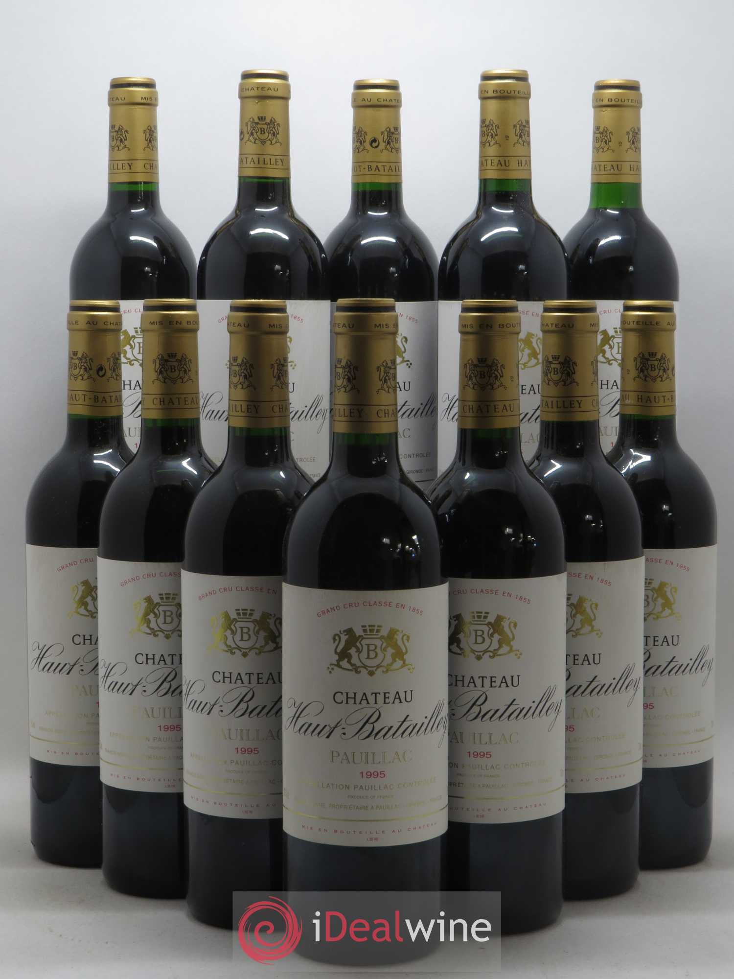 Château Haut Batailley 5ème Grand Cru Classé 1995 - Lot de 12 bouteilles - 0