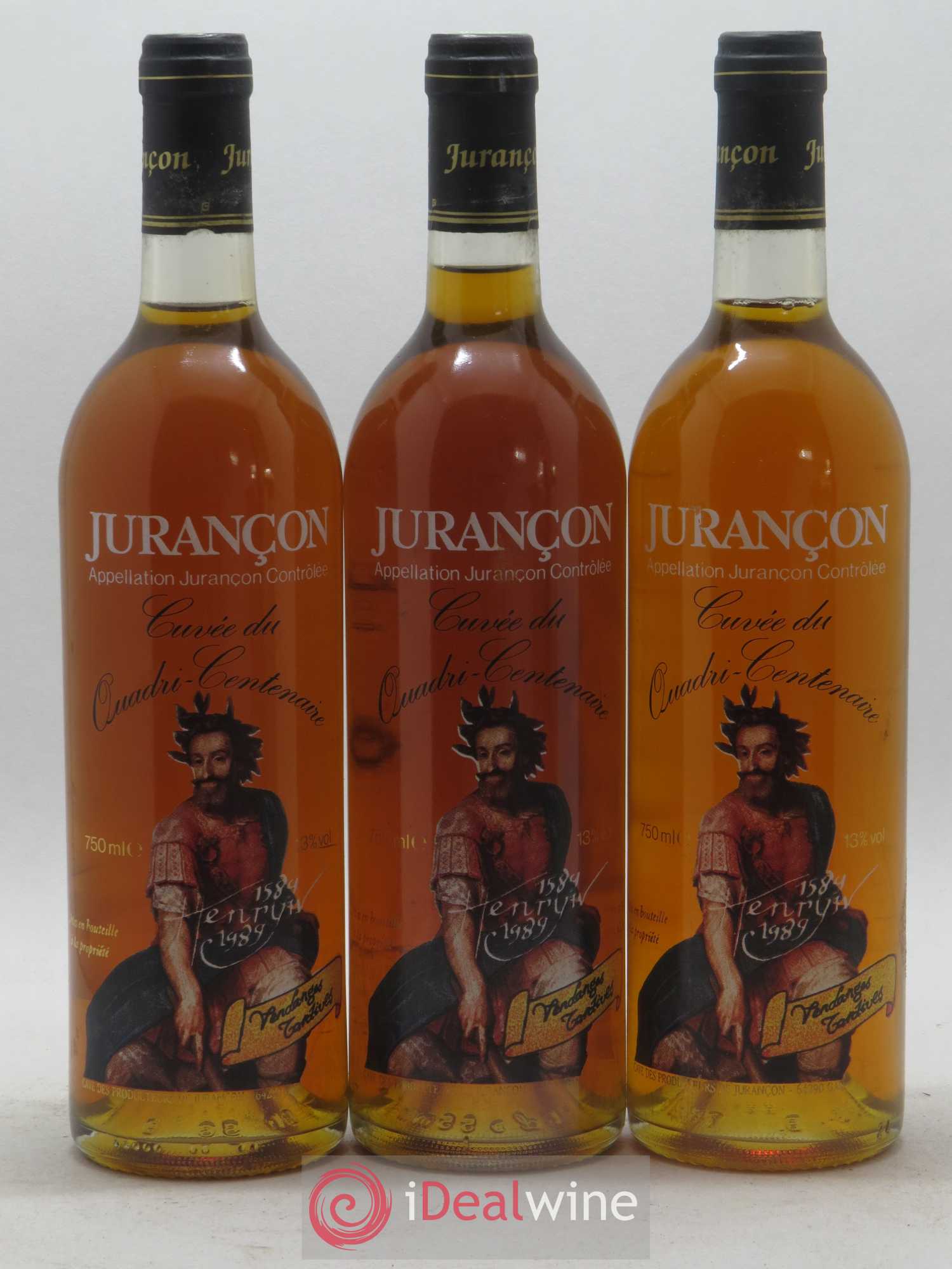 Jurançon Cave de Jurancon (sans prix de réserve) 1989 - Posten von 12 Flaschen - 3